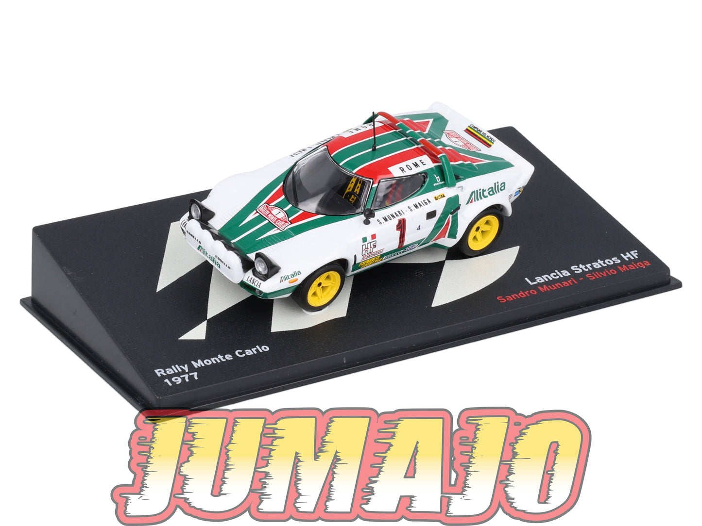RP21 1/43 IXO Altaya Passion Rallye LANCIA Stratos HF 1977 #1 S.Munari