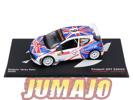 RP2 1/43 IXO Altaya Passion Rallye PEUGEOT 207 S2000 2009 #6 K.Meeke