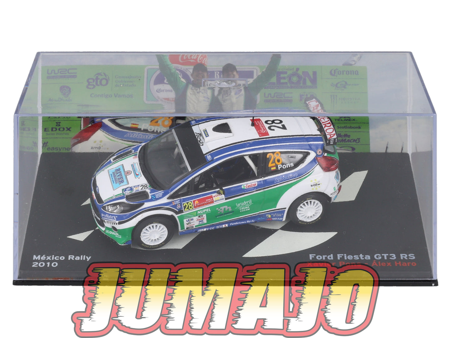 RP35 1/43 IXO Altaya Passion Rallye FORD Fiesta GT3 RS 2010 #28 X.Pons