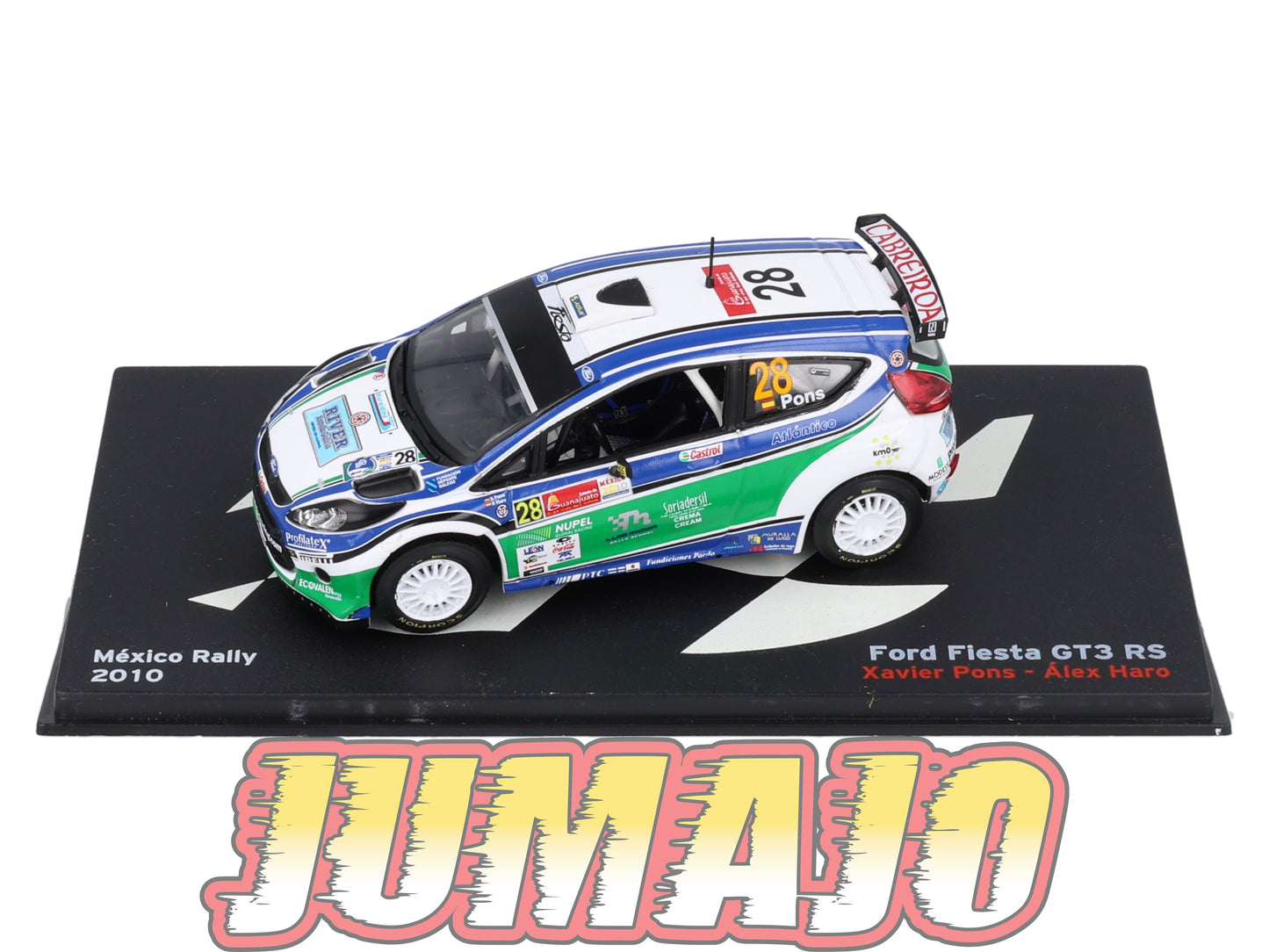 RP35 1/43 IXO Altaya Passion Rallye FORD Fiesta GT3 RS 2010 #28 X.Pons