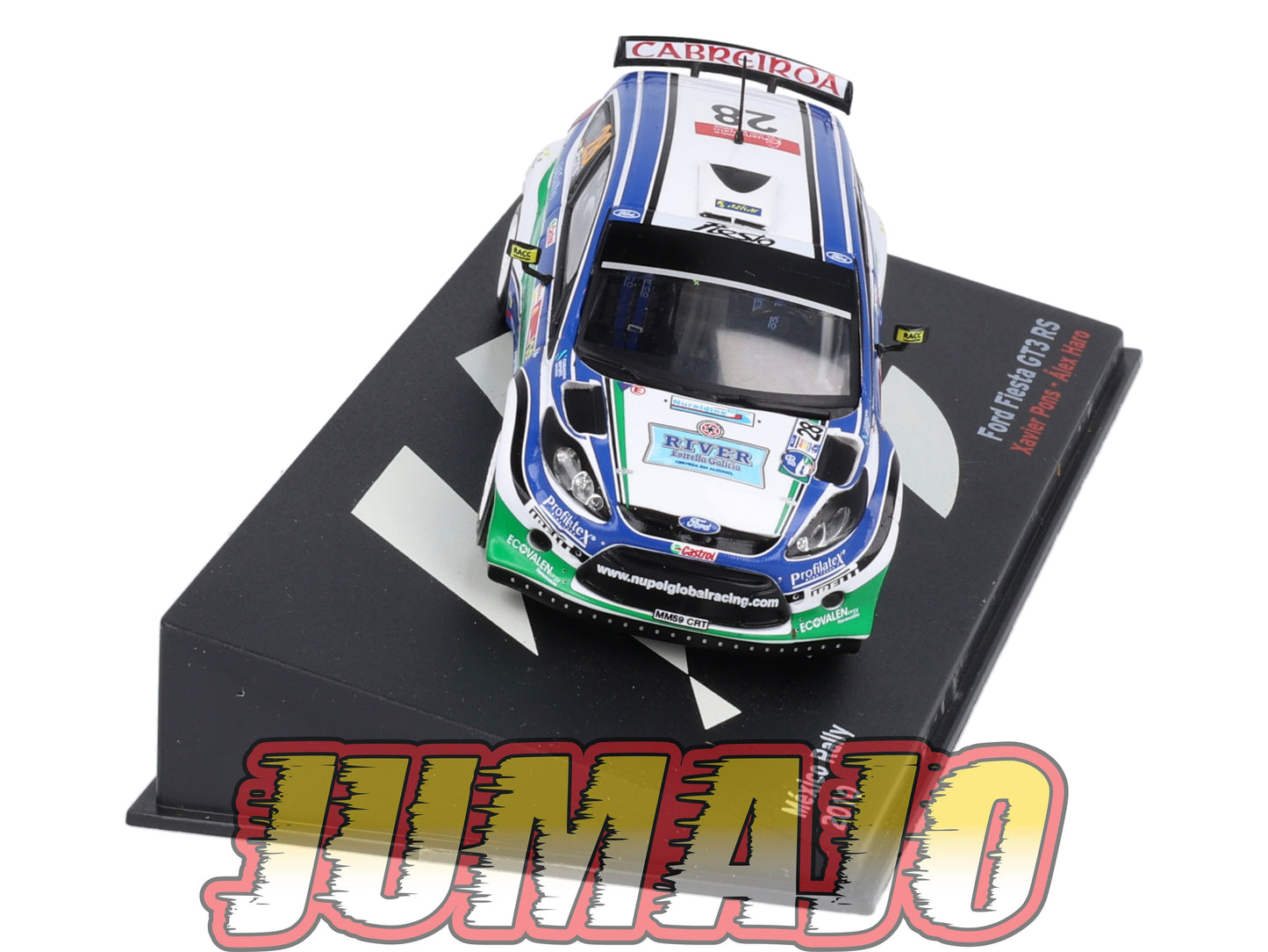 RP35 1/43 IXO Altaya Passion Rallye FORD Fiesta GT3 RS 2010 #28 X.Pons