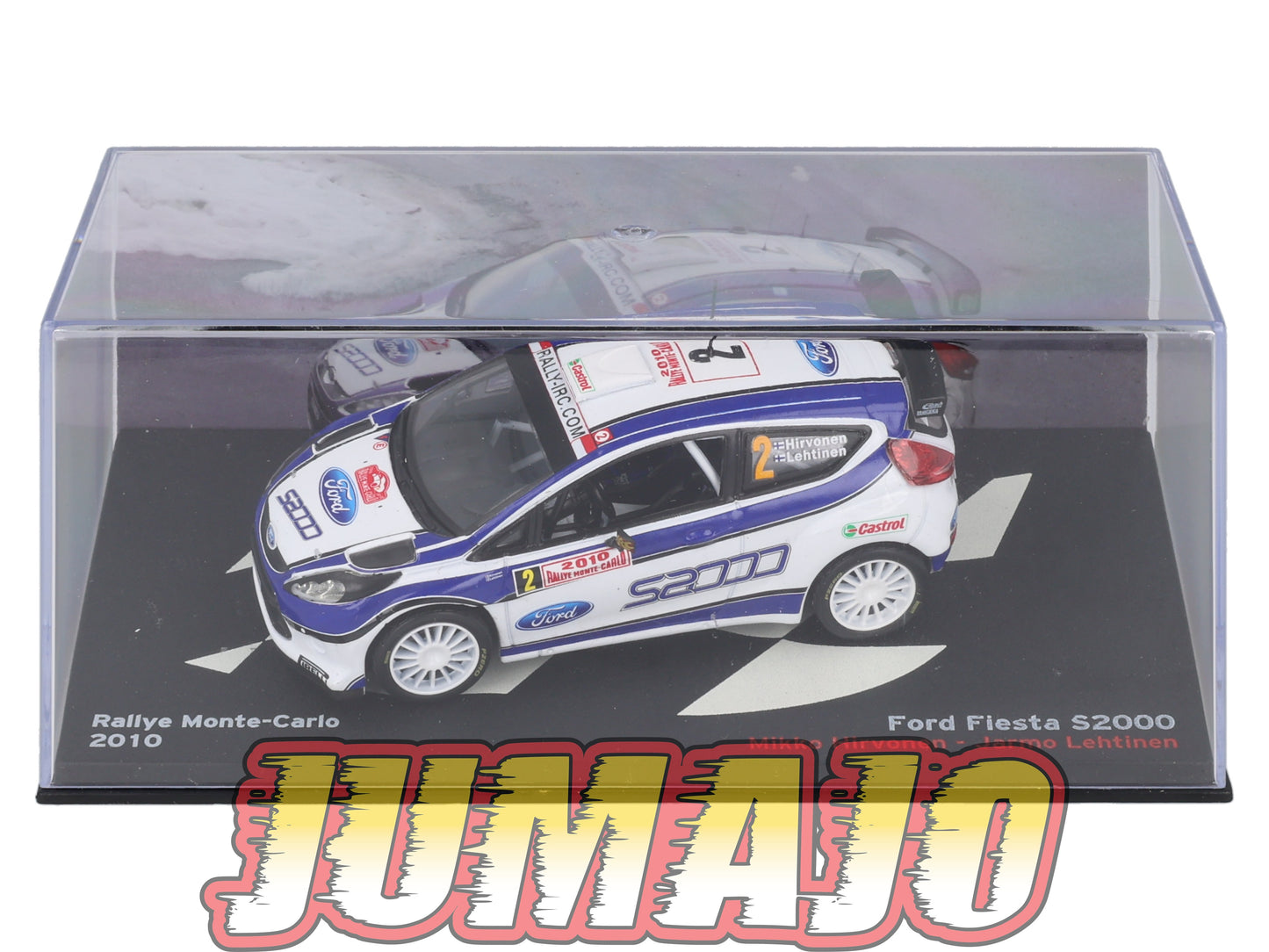 RP42b 1/43 IXO Altaya Passion Rallye FORD Fiesta S2000 2010 #2 M.Hirvonen
