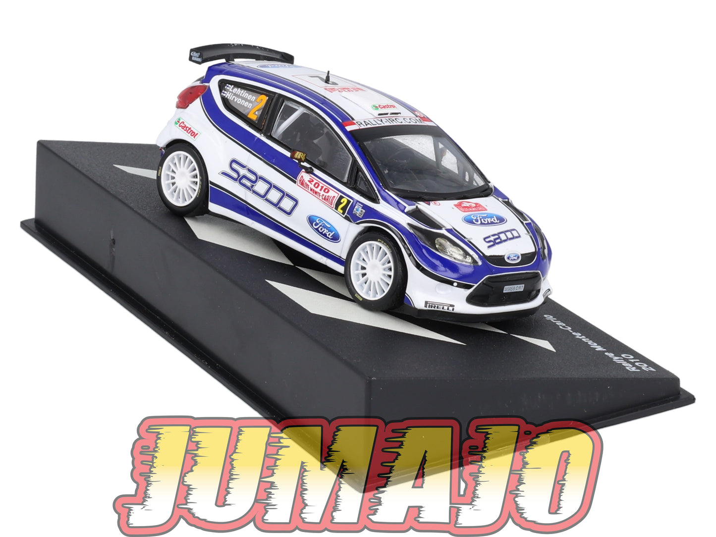 RP42b 1/43 IXO Altaya Passion Rallye FORD Fiesta S2000 2010 #2 M.Hirvonen