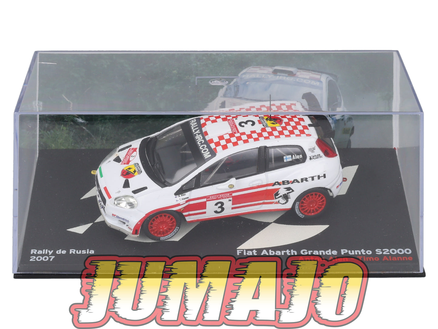 RP42c 1/43 IXO Altaya Passion Rallye FIAT Abarth grande punto S2000 2007 #3 A.Alen