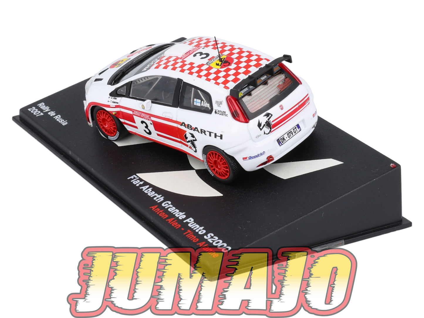 RP42c 1/43 IXO Altaya Passion Rallye FIAT Abarth grande punto S2000 2007 #3 A.Alen