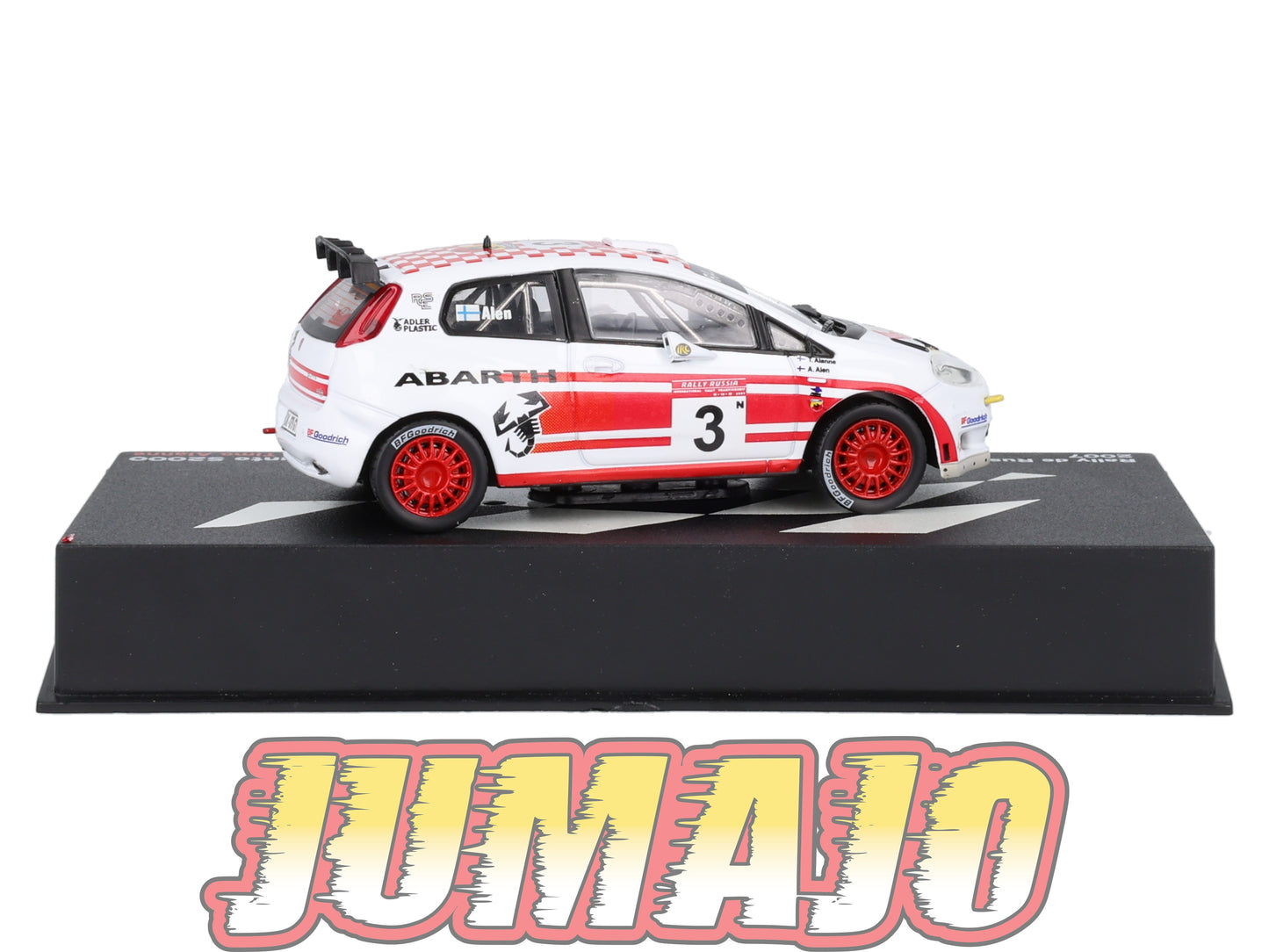 RP42c 1/43 IXO Altaya Passion Rallye FIAT Abarth grande punto S2000 2007 #3 A.Alen