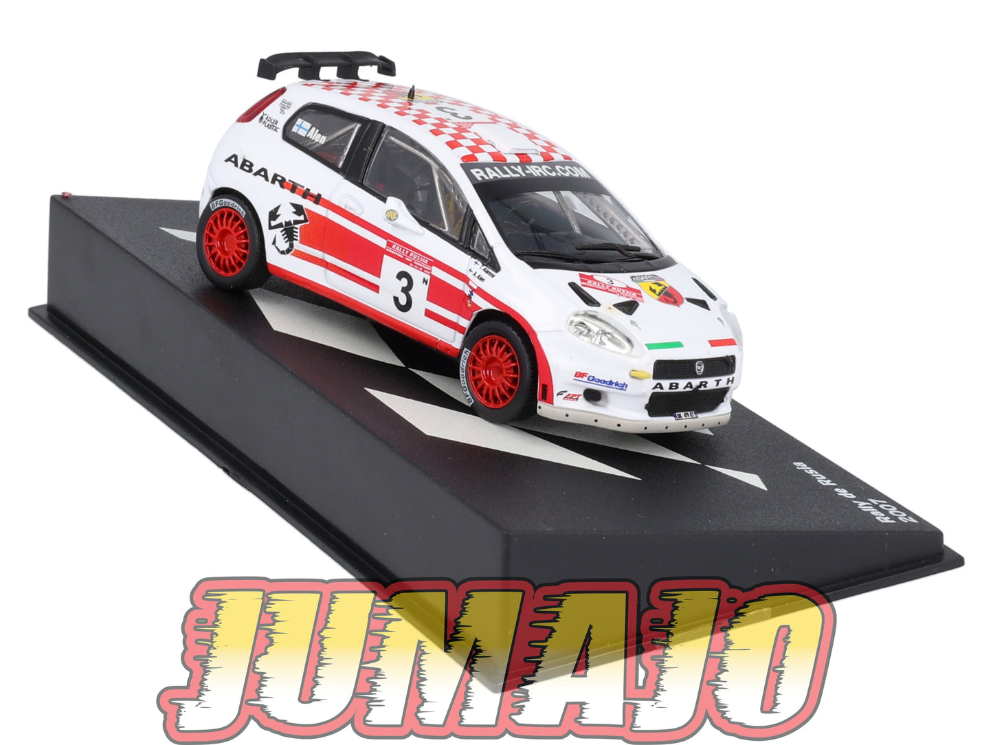 RP42c 1/43 IXO Altaya Passion Rallye FIAT Abarth grande punto S2000 2007 #3 A.Alen