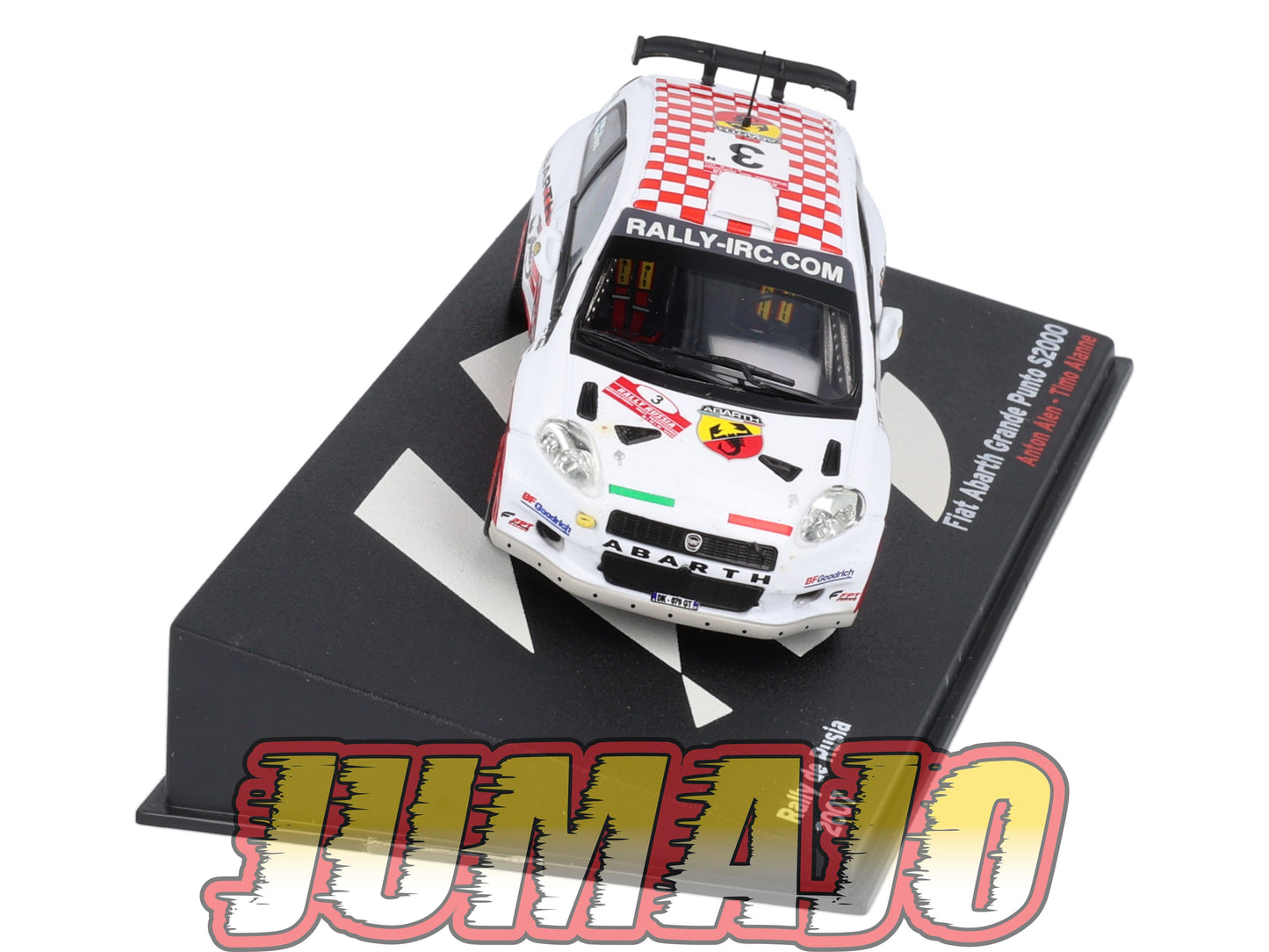RP42c 1/43 IXO Altaya Passion Rallye FIAT Abarth grande punto S2000 2007 #3 A.Alen