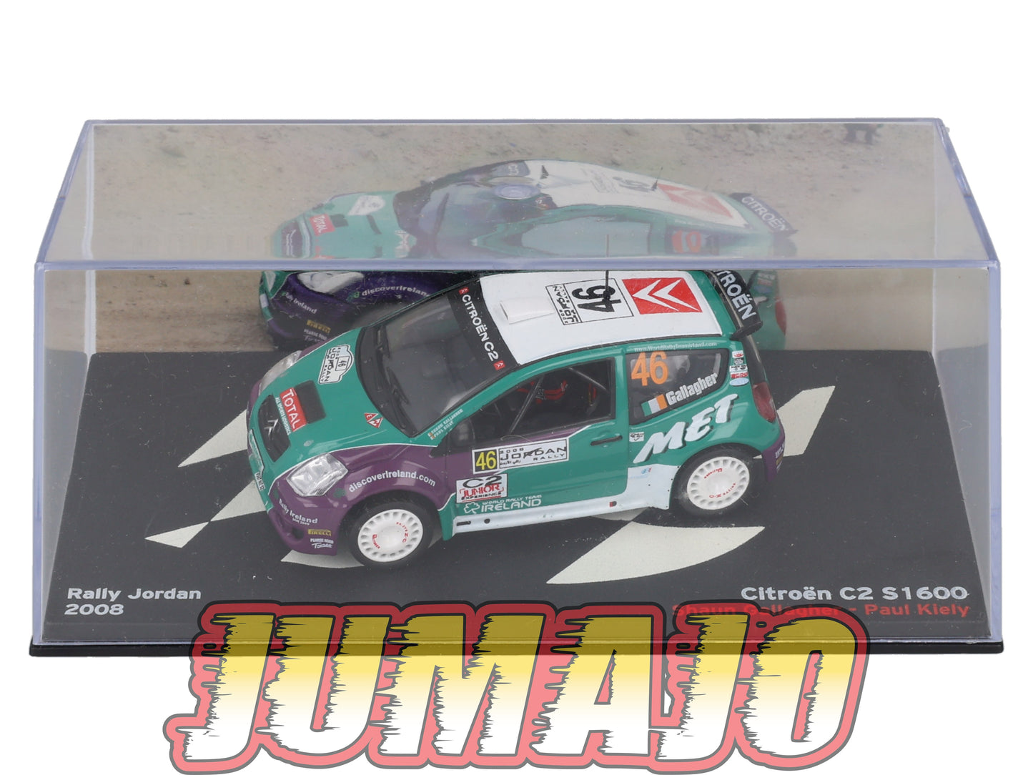 RP48 1/43 IXO Altaya Passion Rallye CITROEN C2 S1600 2008 #46 S.Gallagher