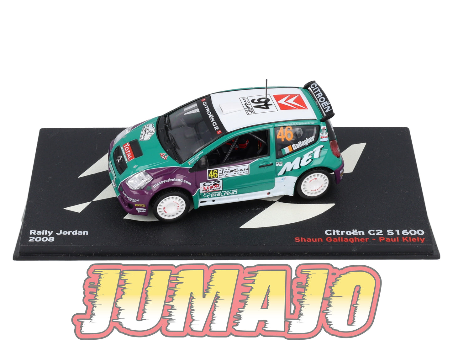 RP48 1/43 IXO Altaya Passion Rallye CITROEN C2 S1600 2008 #46 S.Gallagher