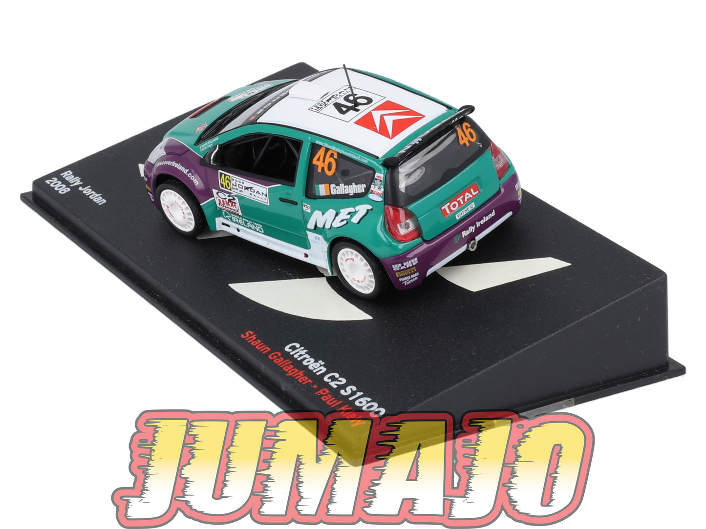 RP48 1/43 IXO Altaya Passion Rallye CITROEN C2 S1600 2008 #46 S.Gallagher