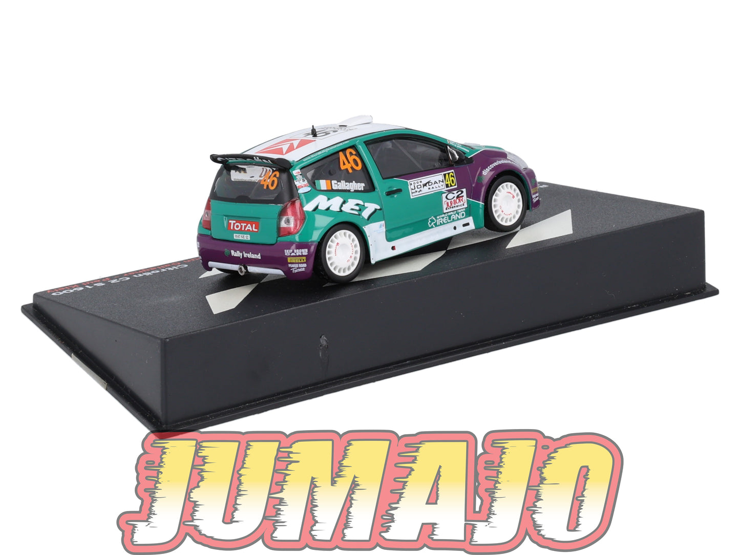 RP48 1/43 IXO Altaya Passion Rallye CITROEN C2 S1600 2008 #46 S.Gallagher
