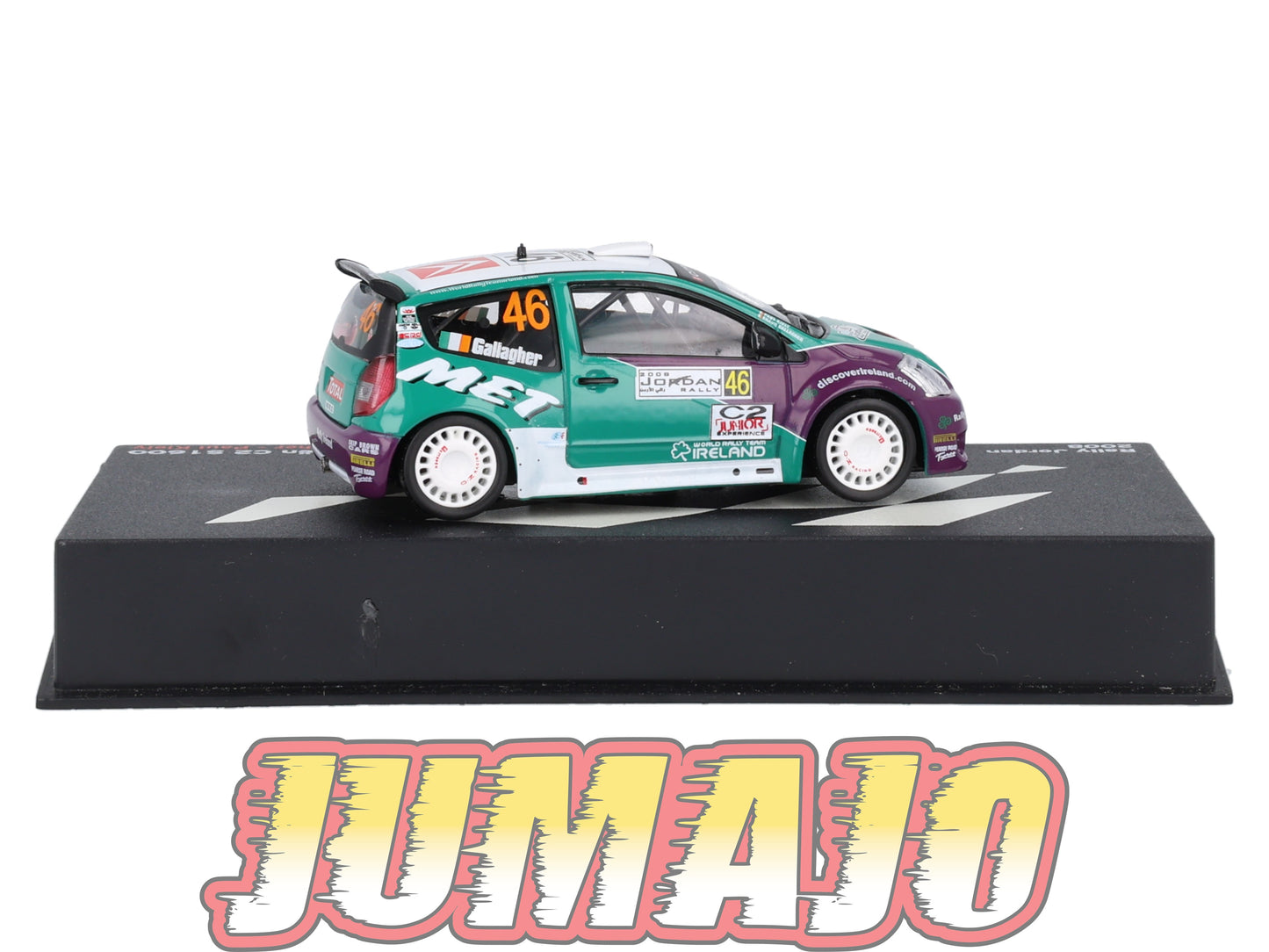 RP48 1/43 IXO Altaya Passion Rallye CITROEN C2 S1600 2008 #46 S.Gallagher