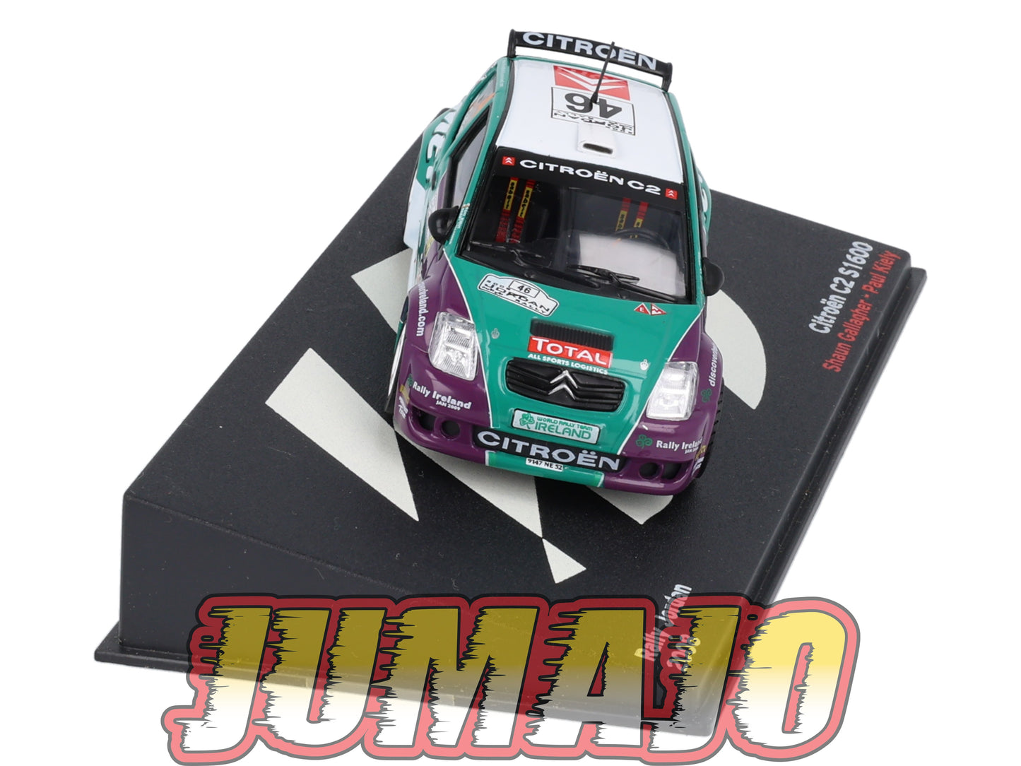 RP48 1/43 IXO Altaya Passion Rallye CITROEN C2 S1600 2008 #46 S.Gallagher