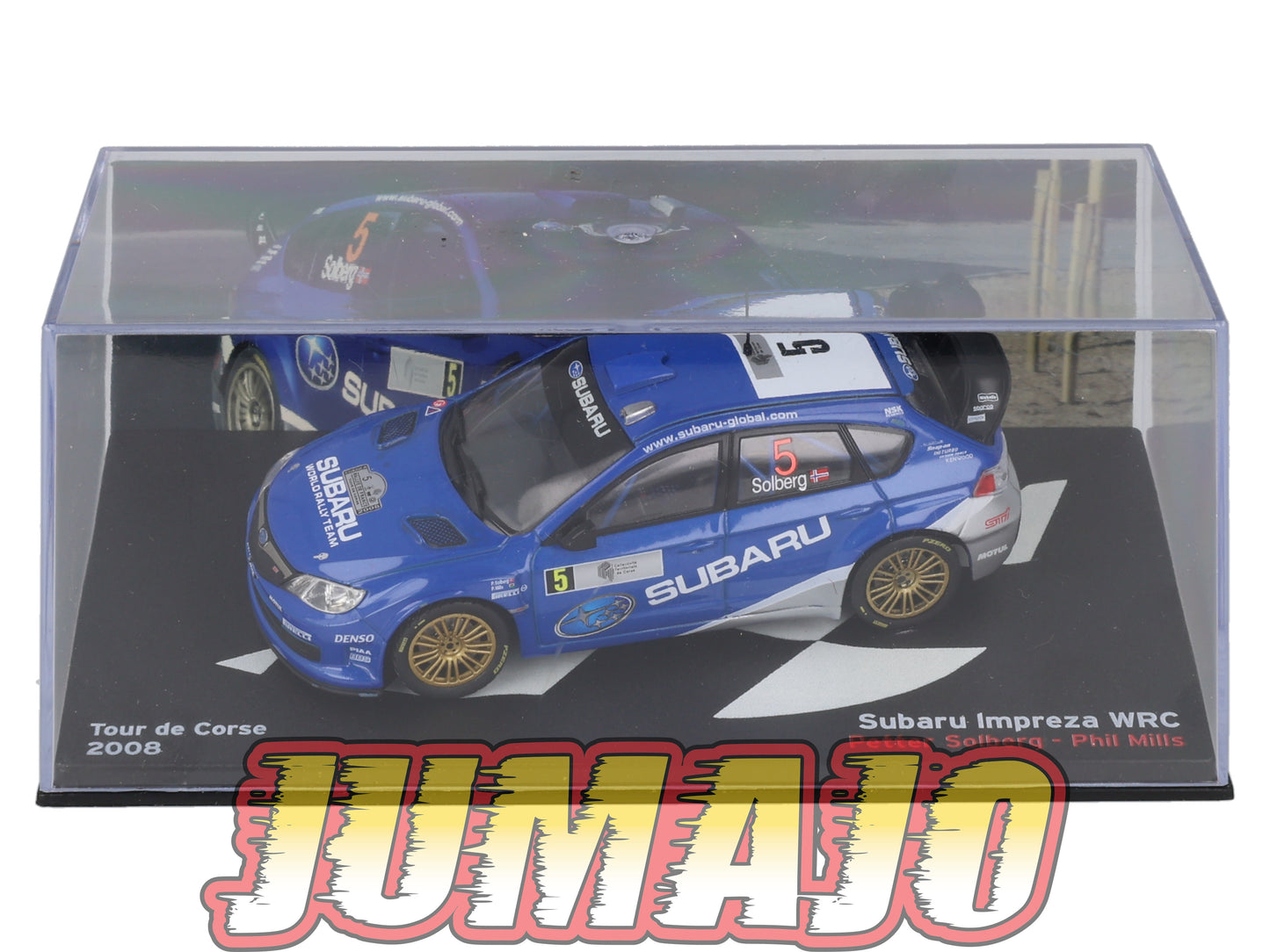 RP4 1/43 IXO Altaya Passion Rallye SUBARU Impreza WRC 2008 #5 P.Solberg