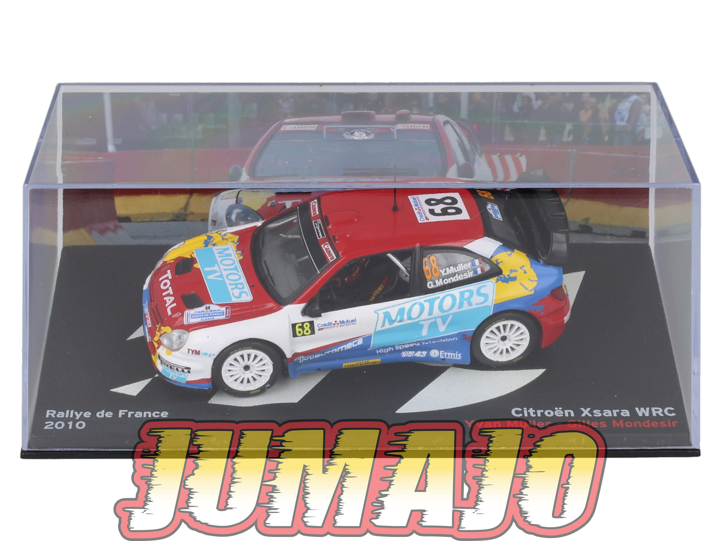 RP57 1/43 IXO Altaya Passion Rallye CITROEN Xsara 2010 #68 Y.Muller