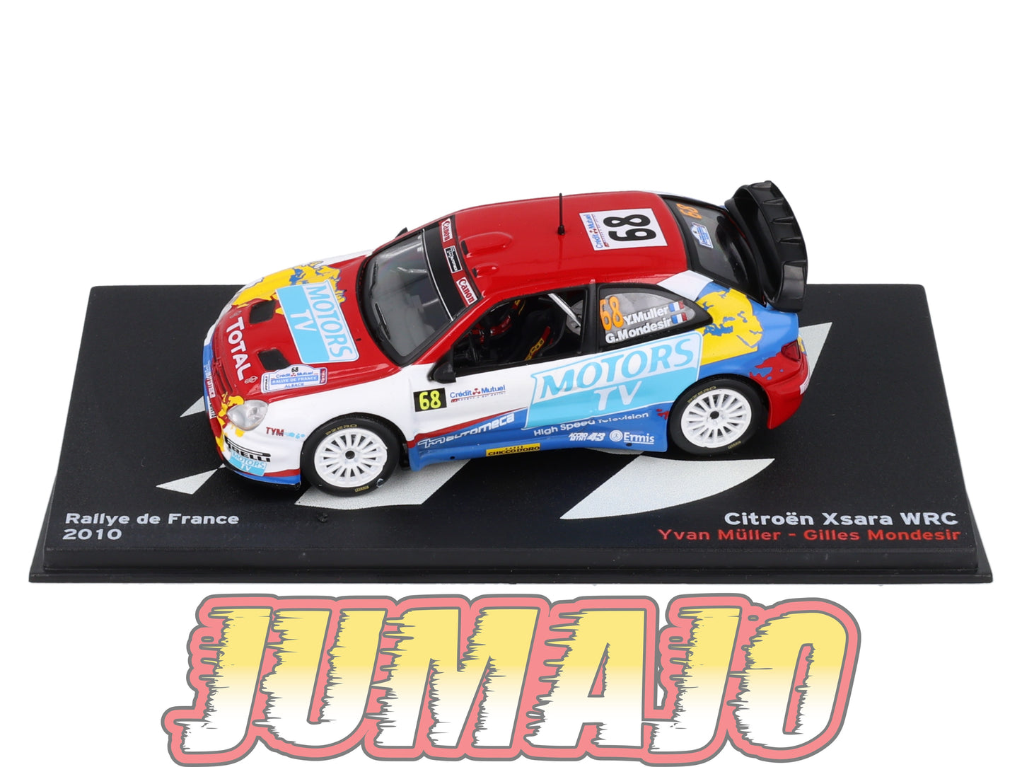 RP57 1/43 IXO Altaya Passion Rallye CITROEN Xsara 2010 #68 Y.Muller
