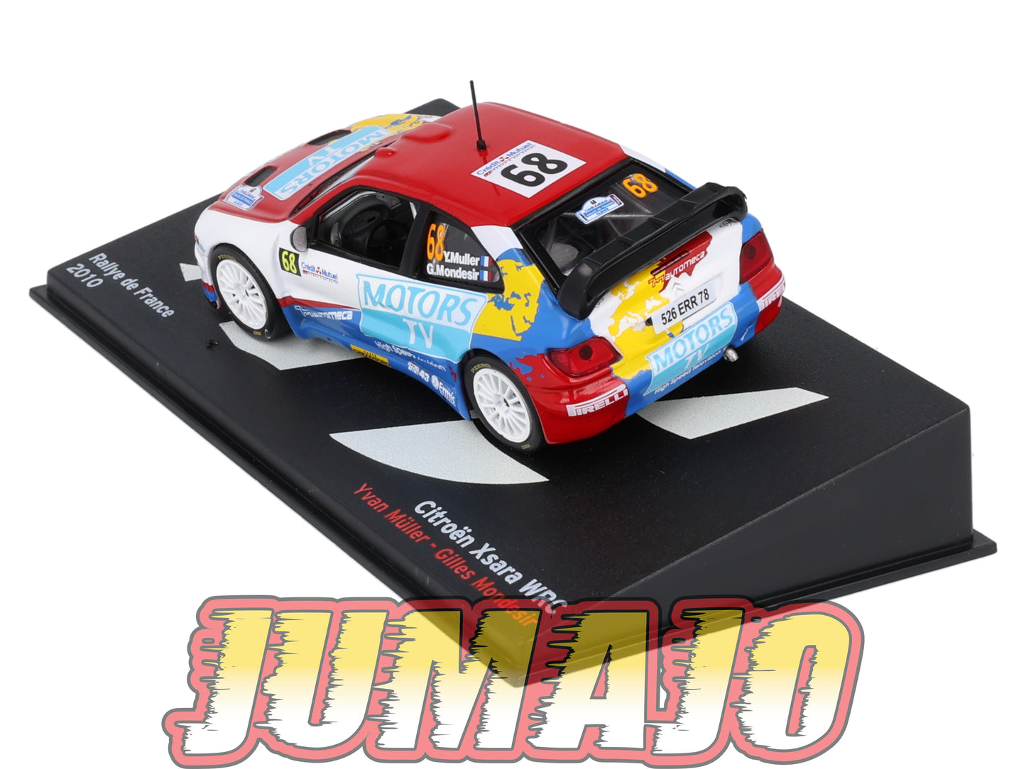 RP57 1/43 IXO Altaya Passion Rallye CITROEN Xsara 2010 #68 Y.Muller