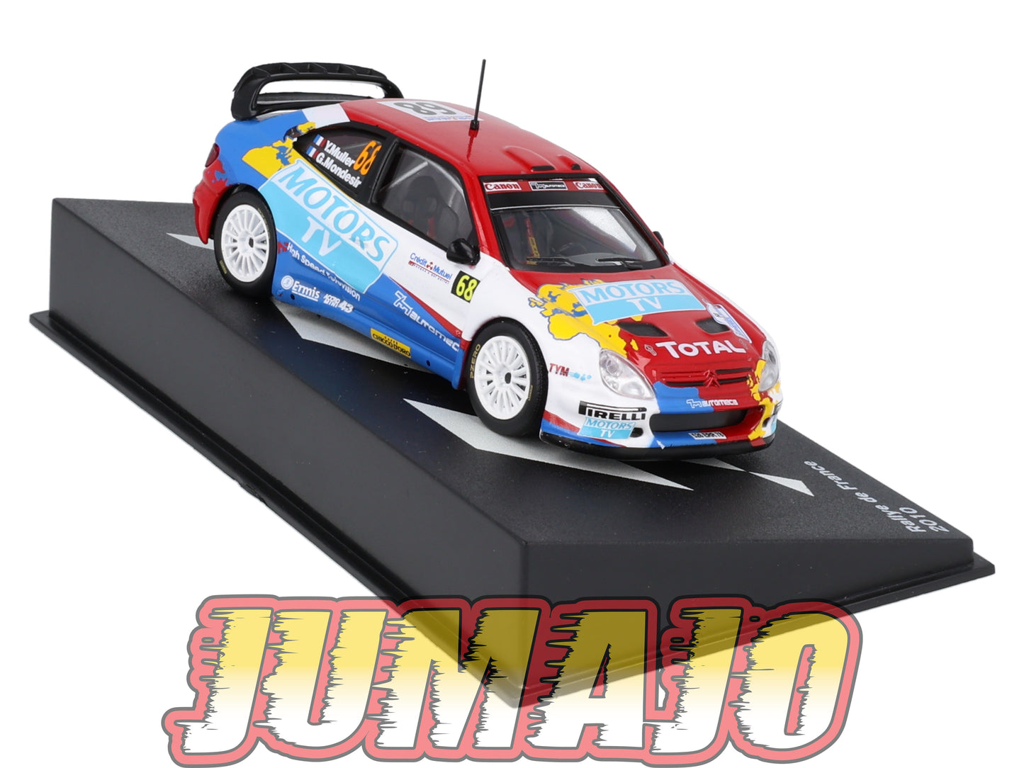 RP57 1/43 IXO Altaya Passion Rallye CITROEN Xsara 2010 #68 Y.Muller