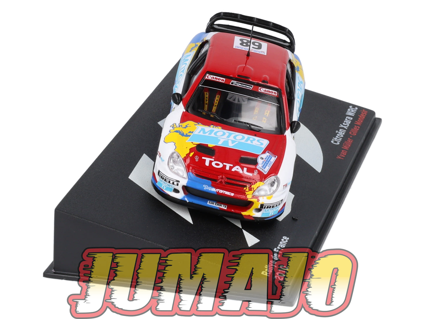 RP57 1/43 IXO Altaya Passion Rallye CITROEN Xsara 2010 #68 Y.Muller