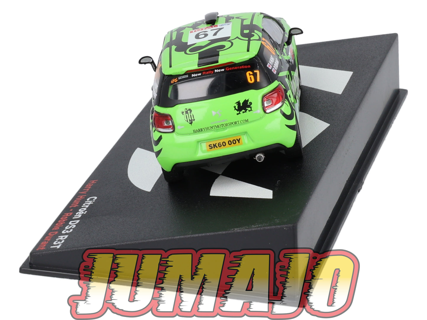RP65 1/43 IXO Altaya Passion Rallye CITROEN DS3 R3T 2011 #67 H.Hunt
