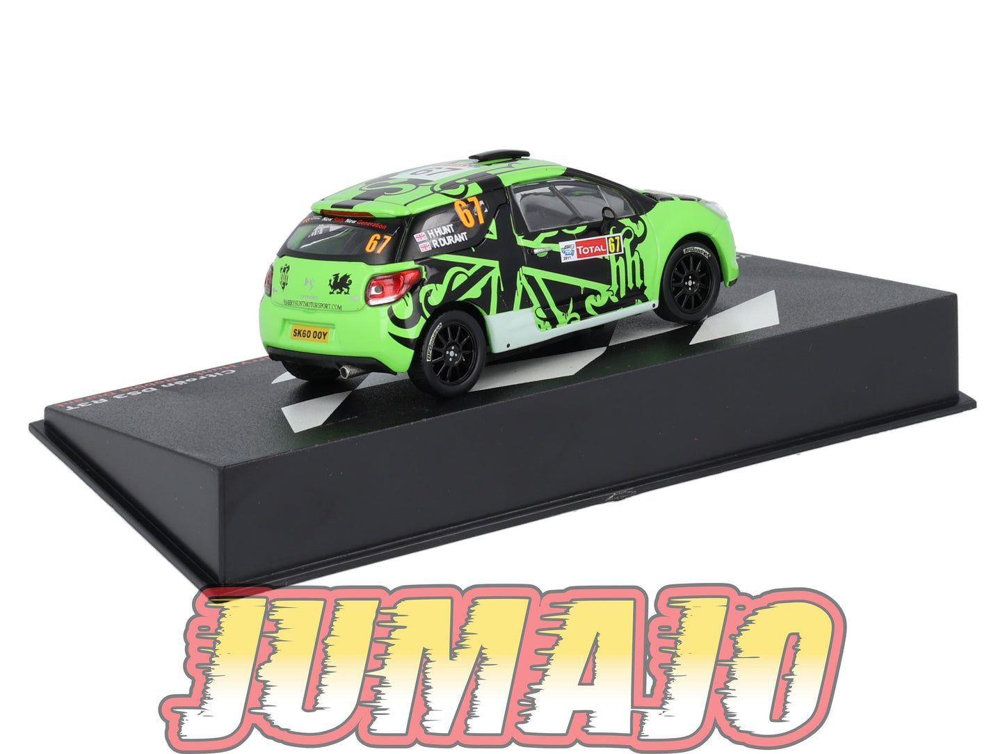 RP65 1/43 IXO Altaya Passion Rallye CITROEN DS3 R3T 2011 #67 H.Hunt