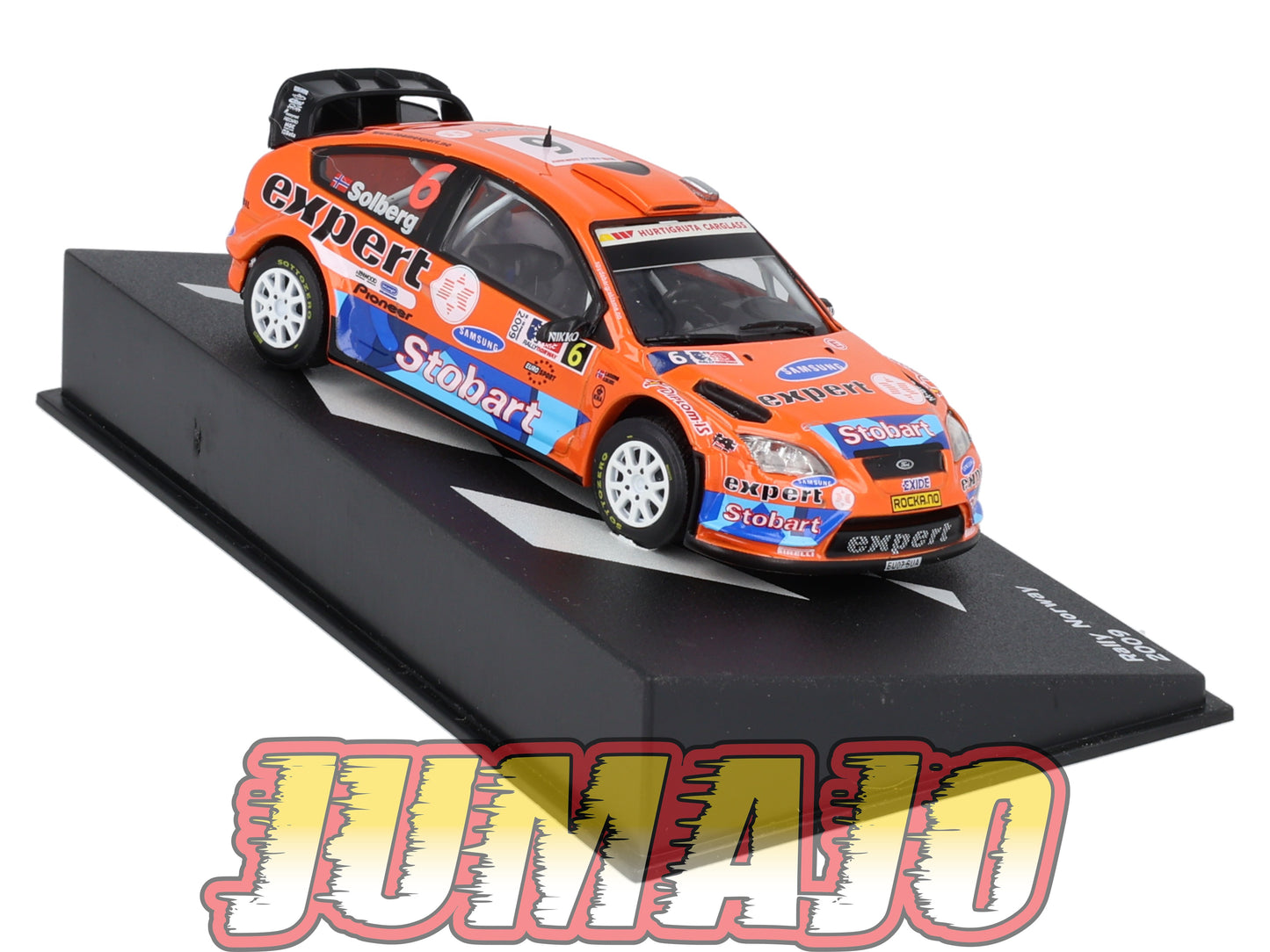 RP6 1/43 IXO Altaya Passion Rallye FORD Focus WRC 2009 #6 H.Solberg