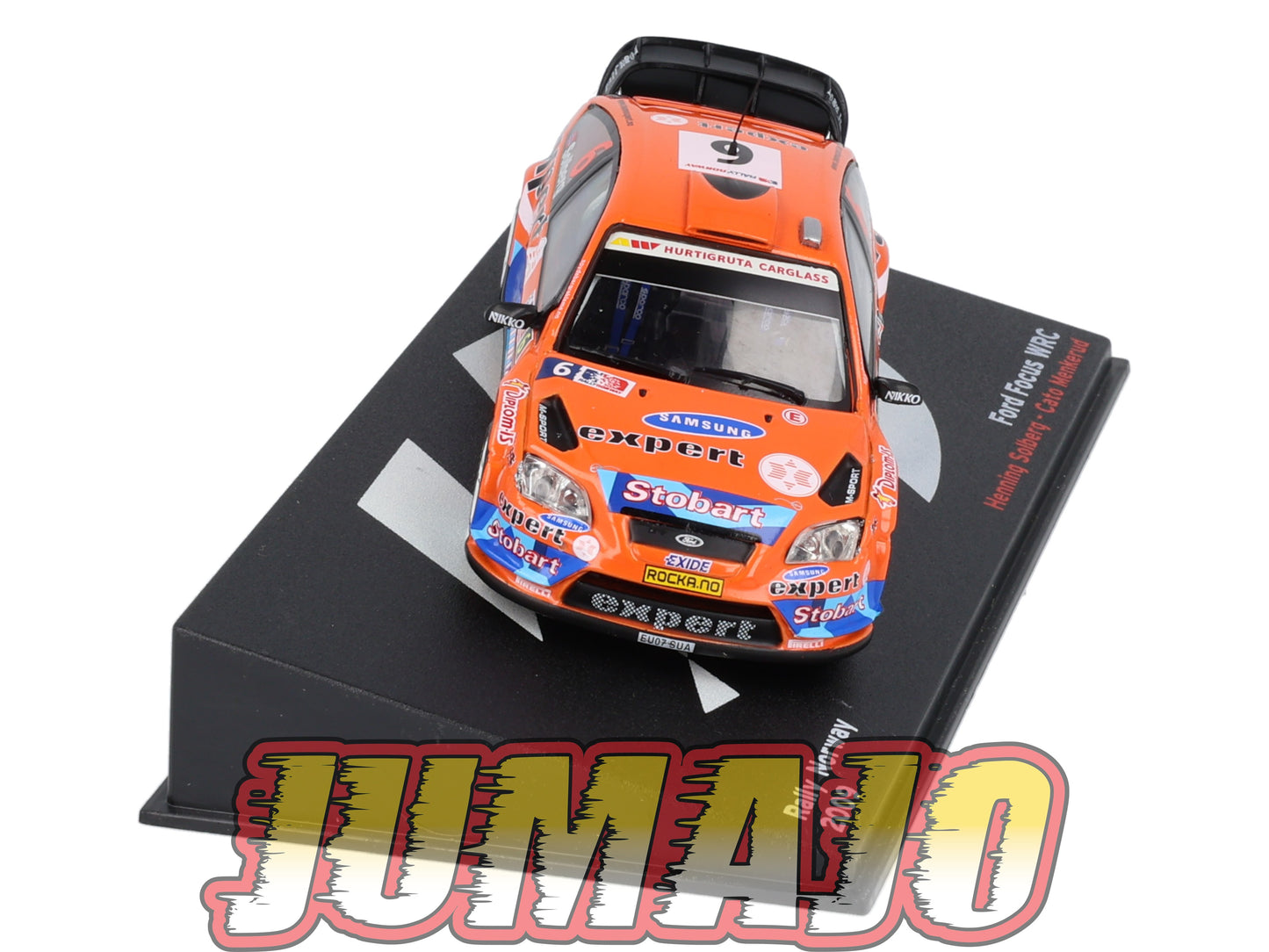RP6 1/43 IXO Altaya Passion Rallye FORD Focus WRC 2009 #6 H.Solberg
