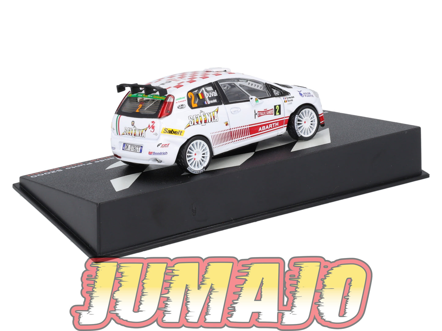 RP7 1/43 IXO Altaya Passion Rallye FIAT Abarth Grande punto S2000 2009 #2 F.Duval