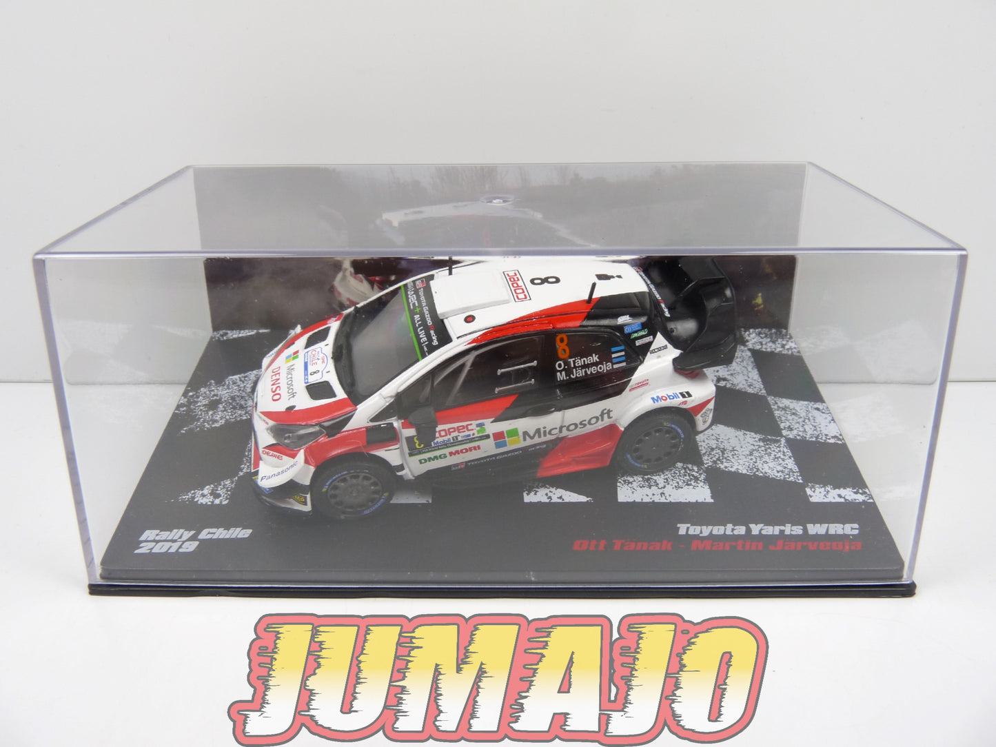 RPL1 1/43 IXO DeAGOSTINI Pologne Rallye : Toyota Yaris WRC 2019 Tanak #8
