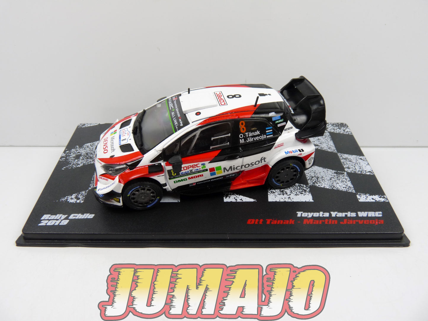 RPL1 1/43 IXO DeAGOSTINI Pologne Rallye : Toyota Yaris WRC 2019 Tanak #8