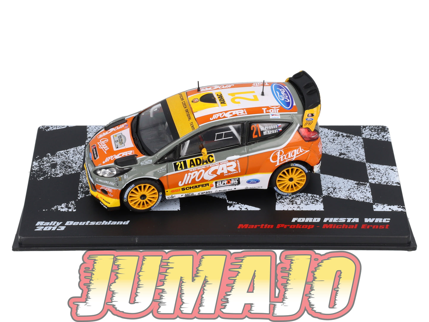 RPL65 1/43 IXO DeAGOSTINI Pologne Rallye : FORD Fiesta WRC Deutschland 2013 #21 M.Prokop