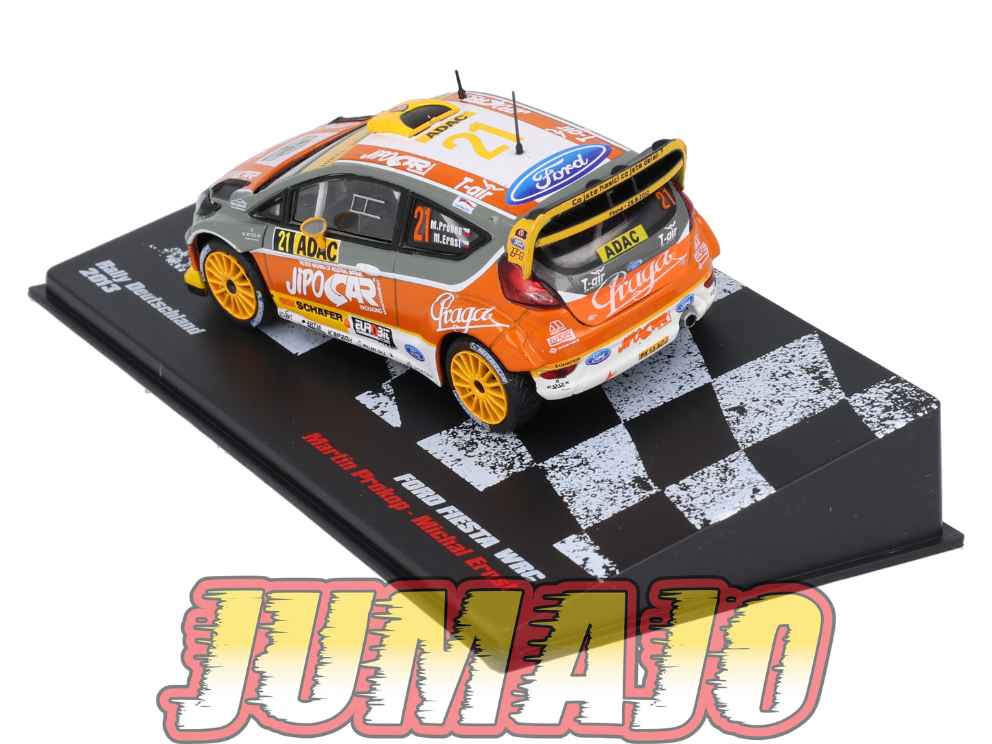 RPL65 1/43 IXO DeAGOSTINI Pologne Rallye : FORD Fiesta WRC Deutschland 2013 #21 M.Prokop