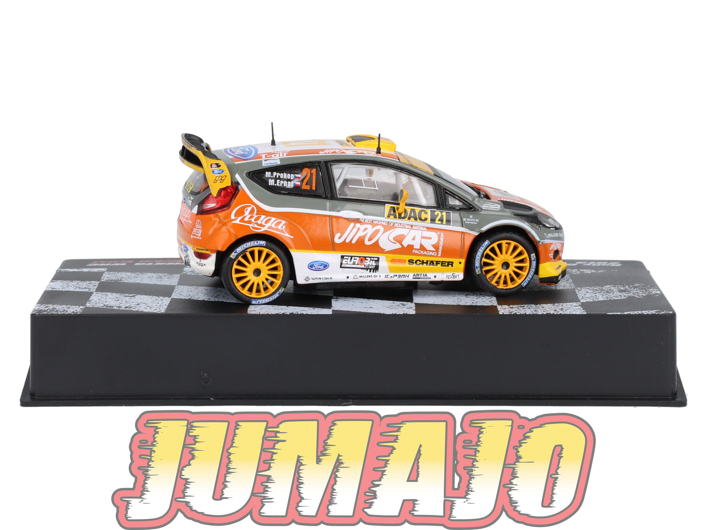 RPL65 1/43 IXO DeAGOSTINI Pologne Rallye : FORD Fiesta WRC Deutschland 2013 #21 M.Prokop