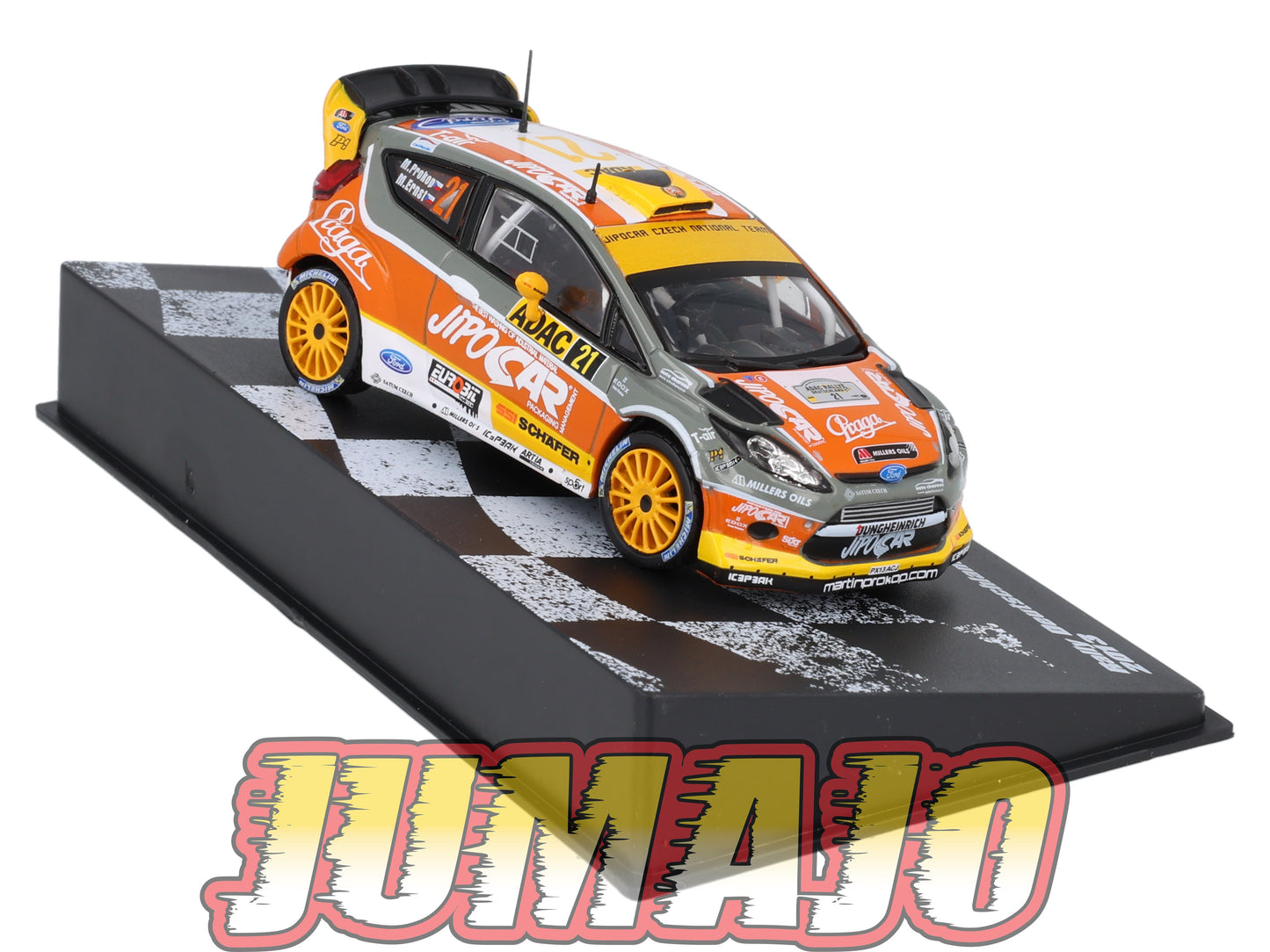 RPL65 1/43 IXO DeAGOSTINI Pologne Rallye : FORD Fiesta WRC Deutschland 2013 #21 M.Prokop