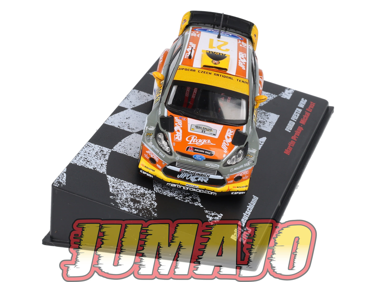 RPL65 1/43 IXO DeAGOSTINI Pologne Rallye : FORD Fiesta WRC Deutschland 2013 #21 M.Prokop