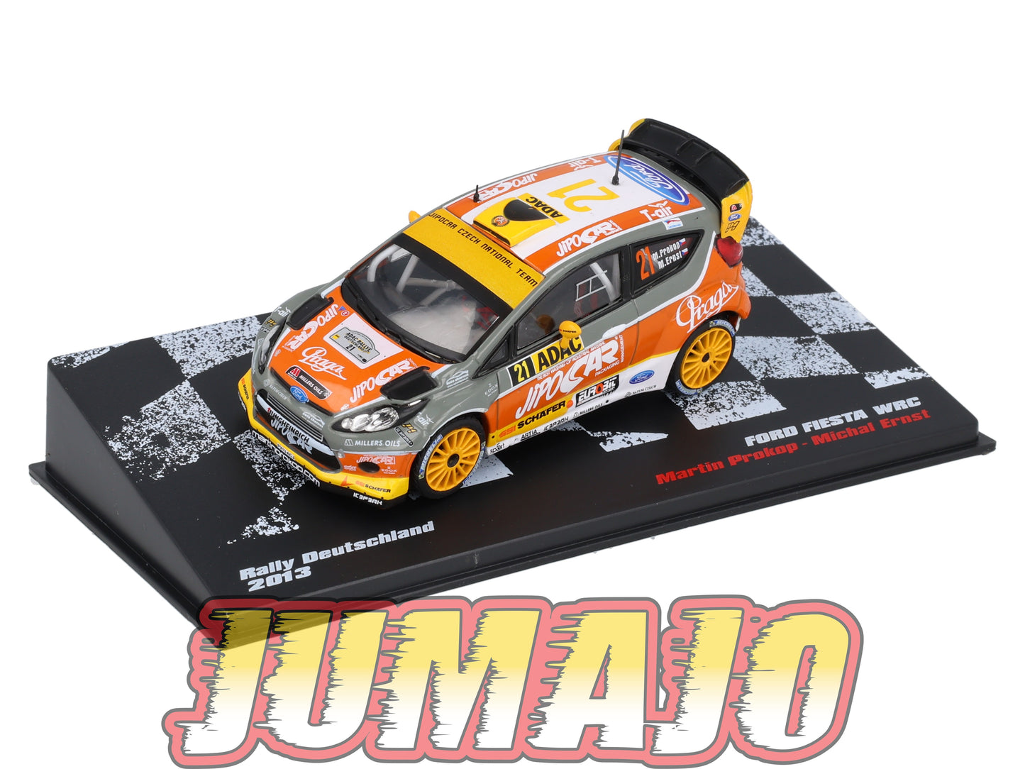 RPL65 1/43 IXO DeAGOSTINI Pologne Rallye : FORD Fiesta WRC Deutschland 2013 #21 M.Prokop