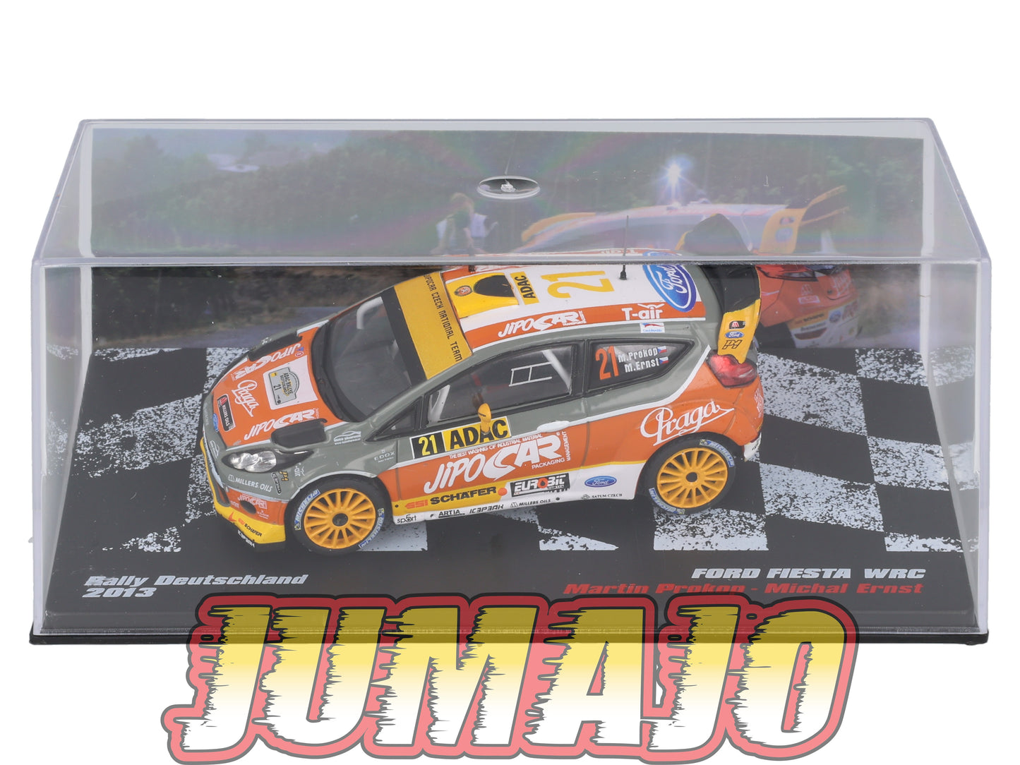 RPL65 1/43 IXO DeAGOSTINI Pologne Rallye : FORD Fiesta WRC Deutschland 2013 #21 M.Prokop
