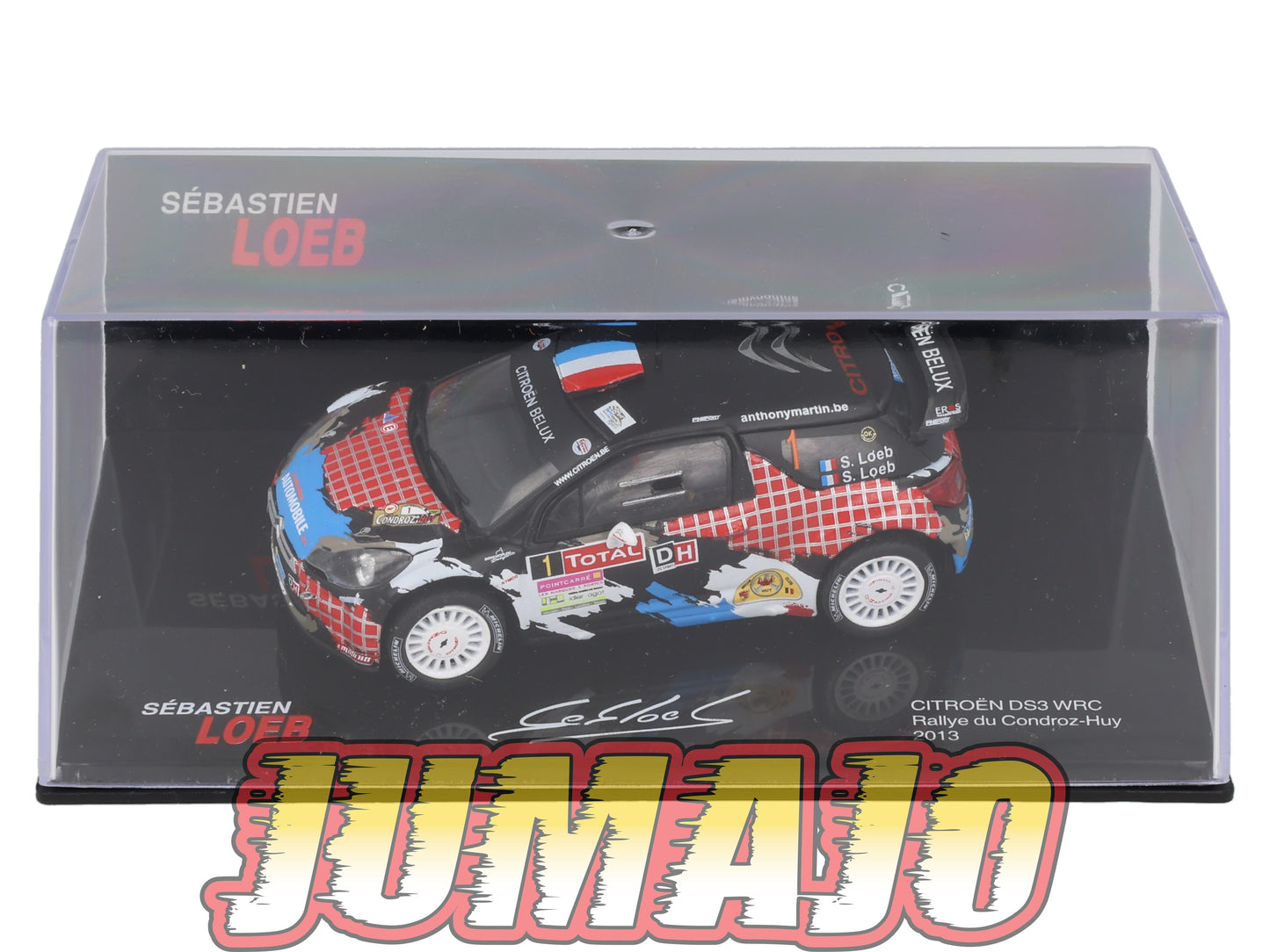 RSL20 Voiture 1/43 IXO Altaya Rallye Sebastien Loeb CITROËN DS3 WRC 2013 #1 Rallye Du Condroz Huy