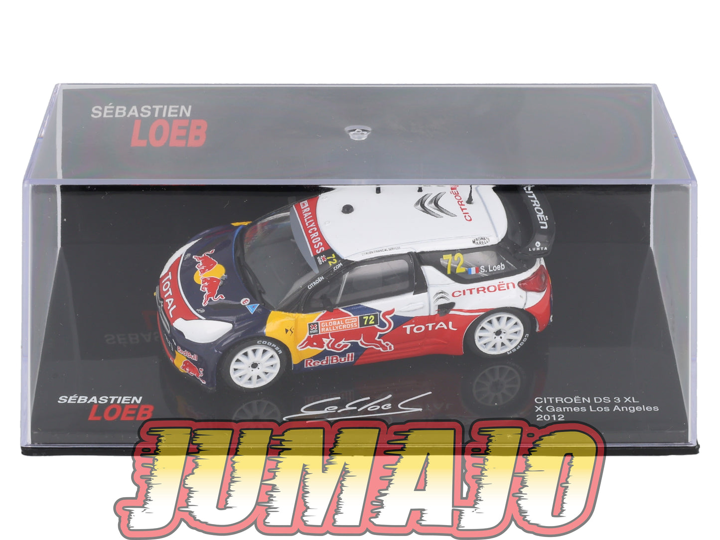 RSL64 Voiture 1/43 IXO Altaya Rallye Sebastien Loeb CITROËN DS3 XL 2012 #72 X Games Los Angeles