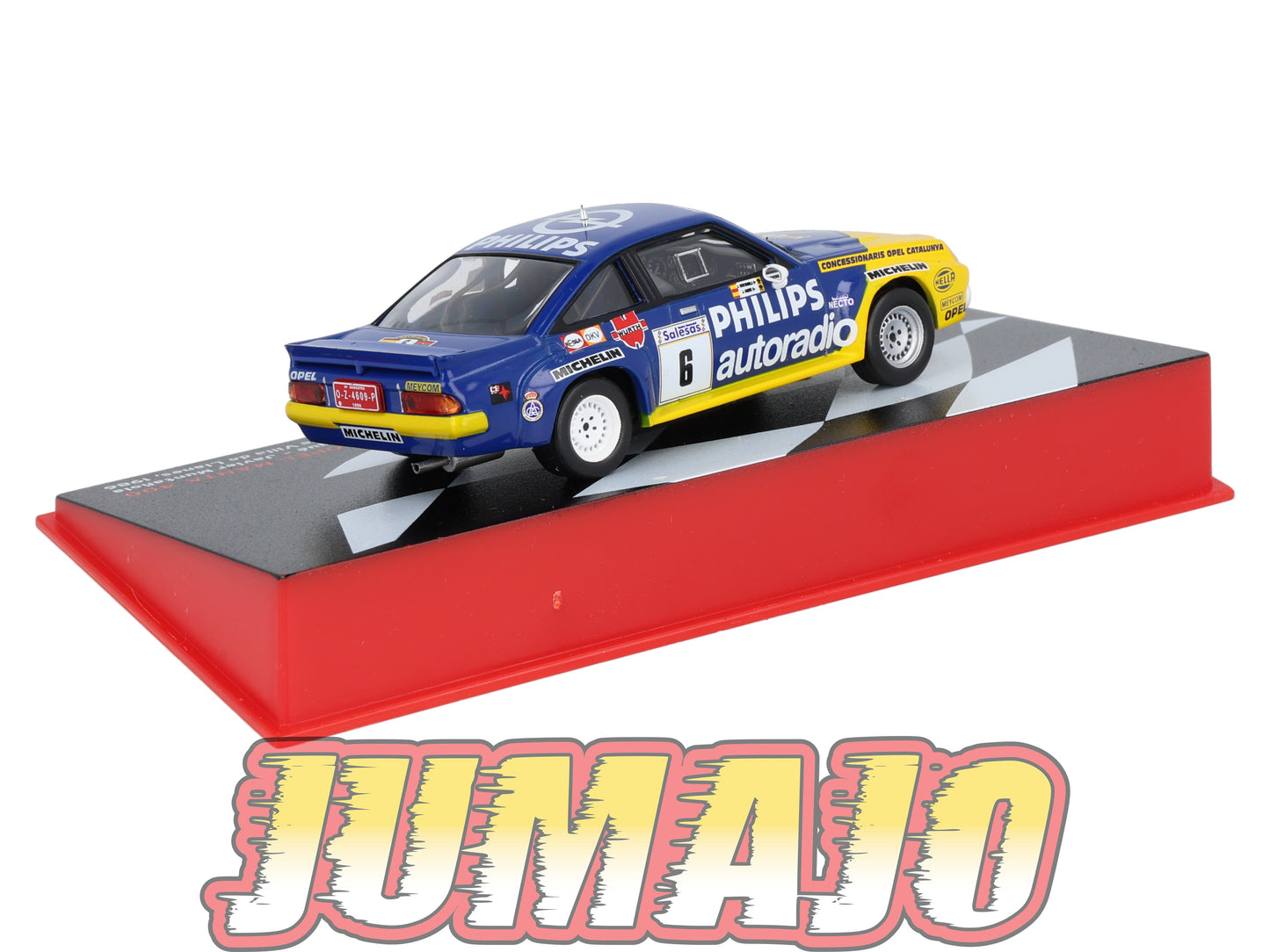 RSP12 Voiture Rallye Espagne 1/43 IXO Altaya : OPEL Manta 400 1986 #6 J.Arqué