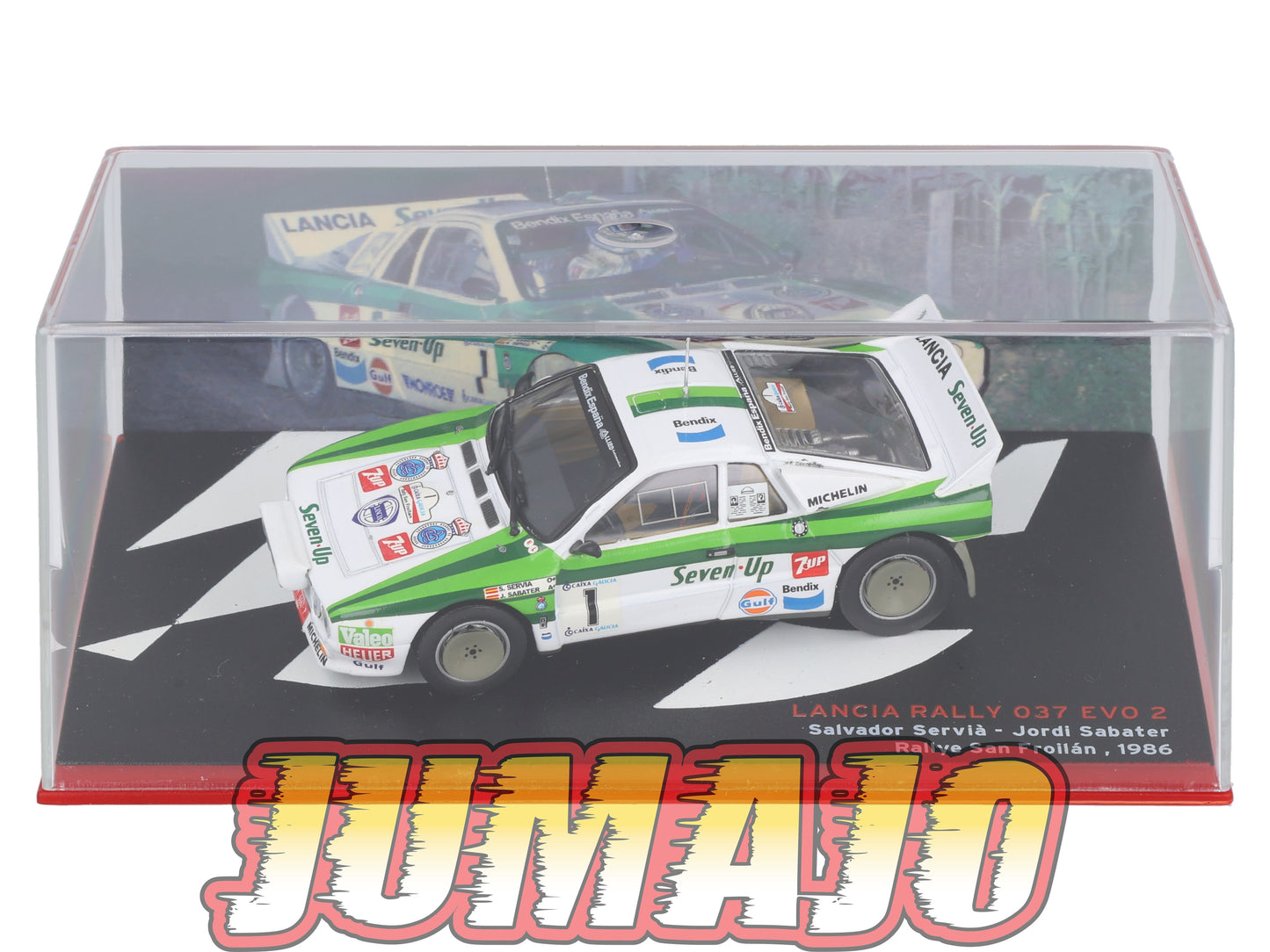 RSP20 Voiture Rallye Espagne 1/43 IXO Altaya : LANCIA Rally 037 Evo 2 1986 #1 S.Servià