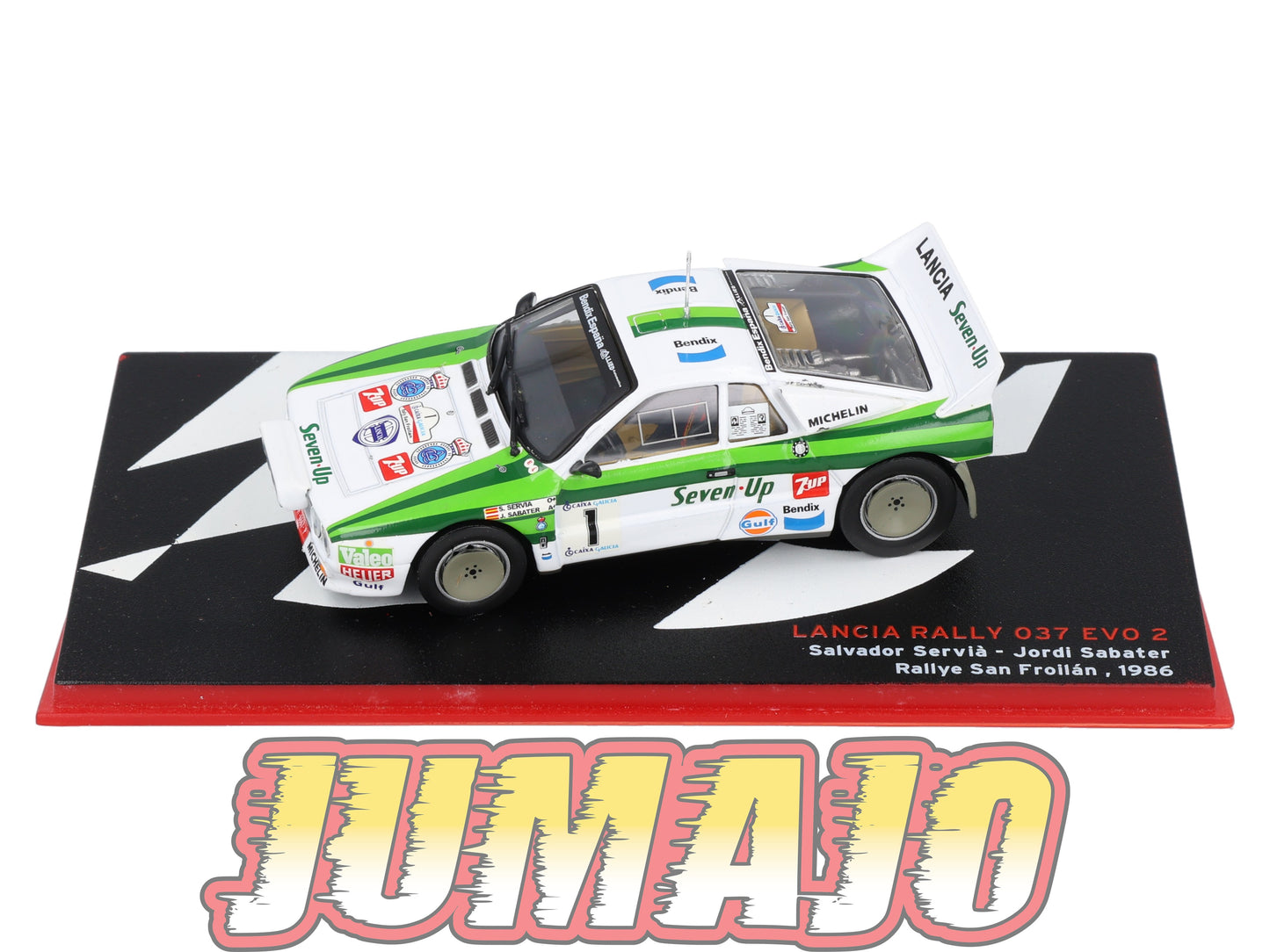 RSP20 Voiture Rallye Espagne 1/43 IXO Altaya : LANCIA Rally 037 Evo 2 1986 #1 S.Servià
