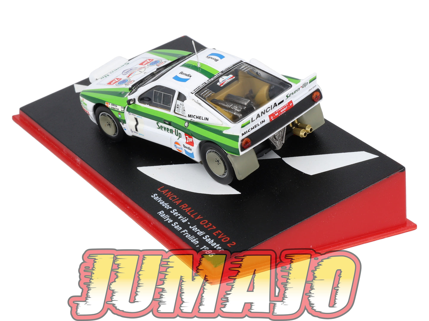 RSP20 Voiture Rallye Espagne 1/43 IXO Altaya : LANCIA Rally 037 Evo 2 1986 #1 S.Servià