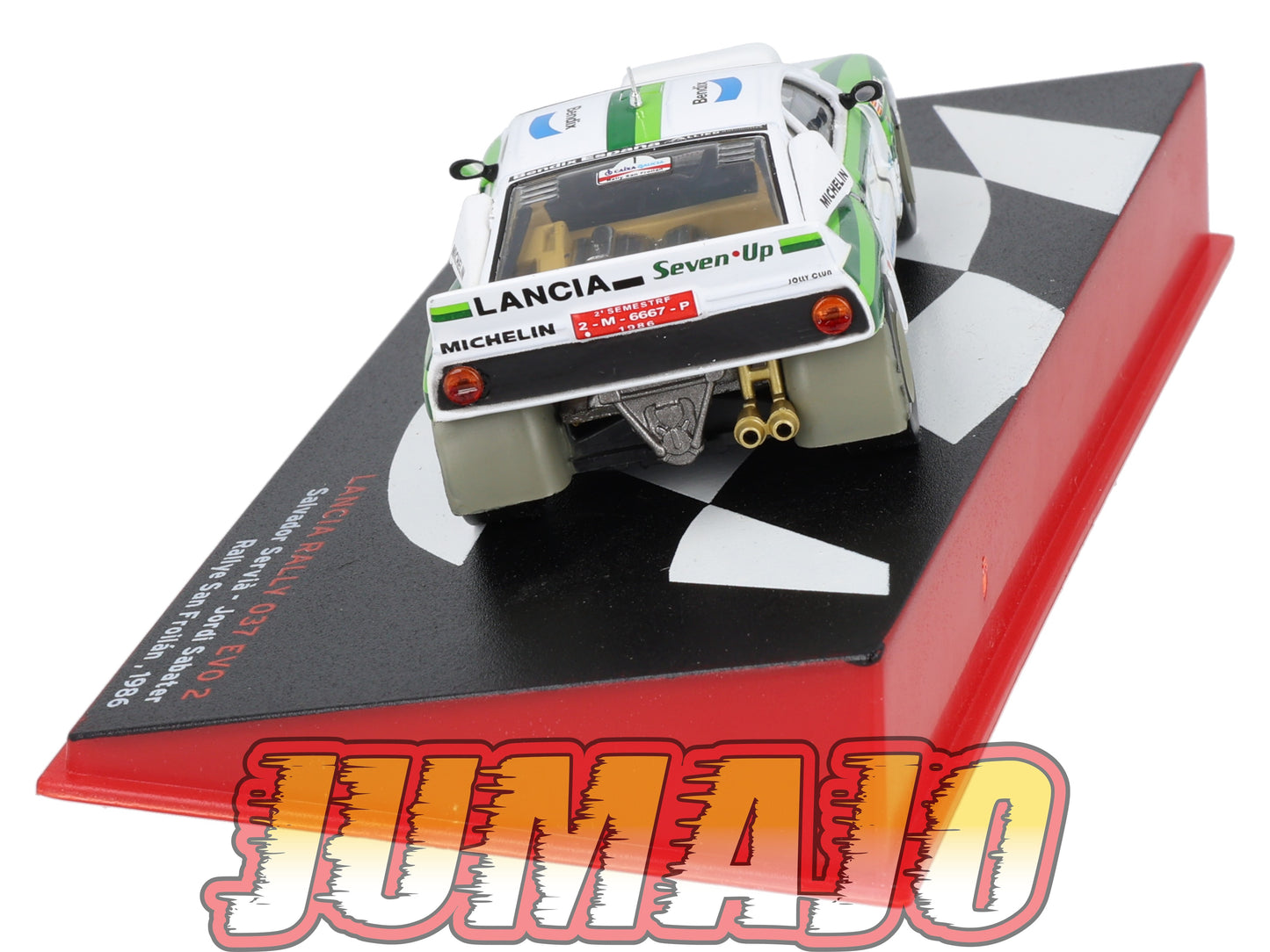 RSP20 Voiture Rallye Espagne 1/43 IXO Altaya : LANCIA Rally 037 Evo 2 1986 #1 S.Servià
