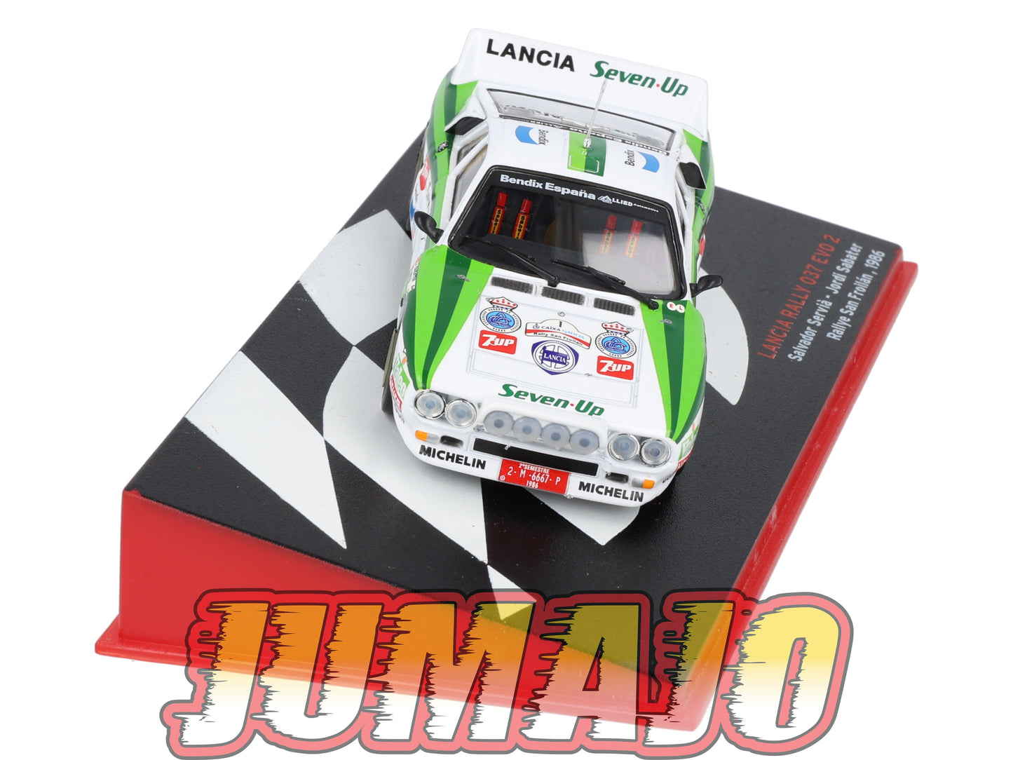 RSP20 Voiture Rallye Espagne 1/43 IXO Altaya : LANCIA Rally 037 Evo 2 1986 #1 S.Servià
