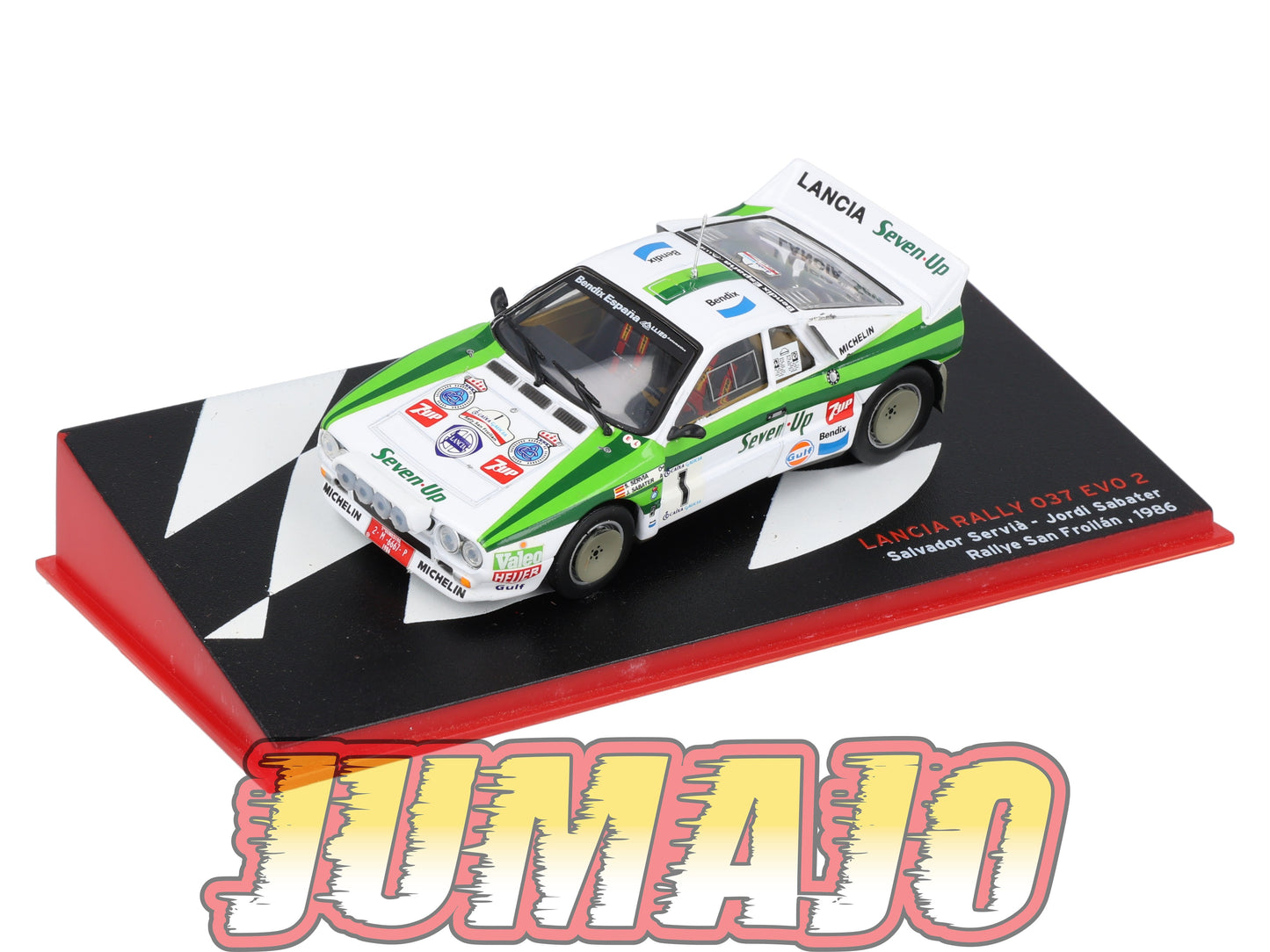 RSP20 Voiture Rallye Espagne 1/43 IXO Altaya : LANCIA Rally 037 Evo 2 1986 #1 S.Servià