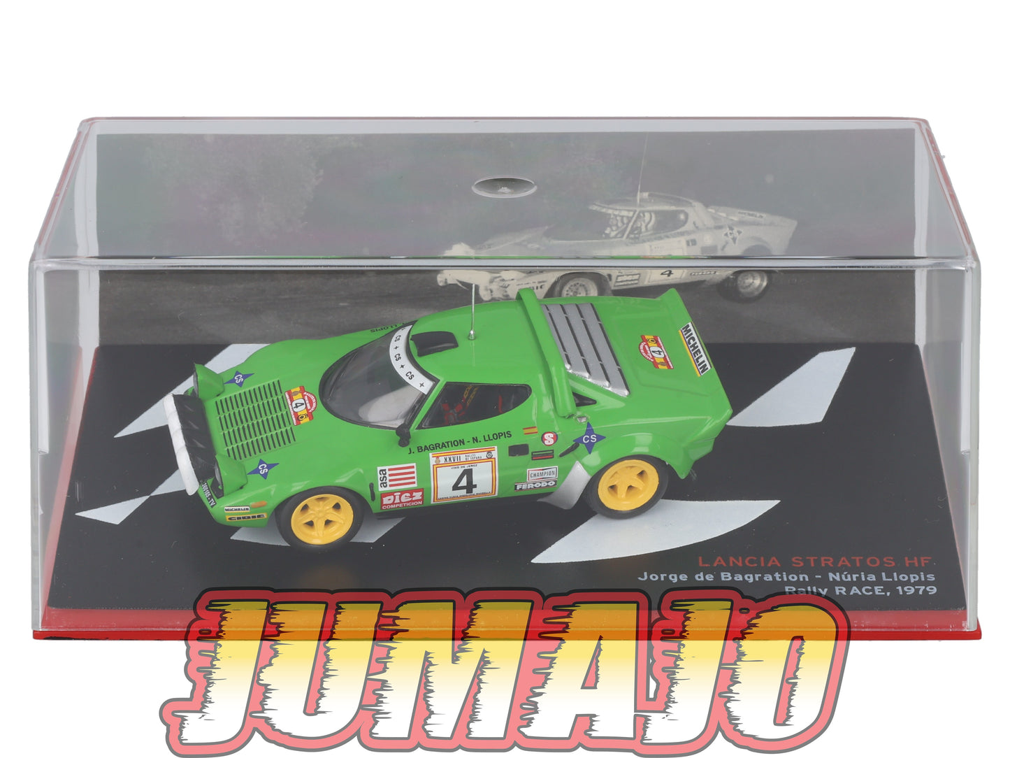 RSP23 Voiture Rallye Espagne 1/43 IXO Altaya : LANCIA Stratos HF 1979 #4 J.Bagration