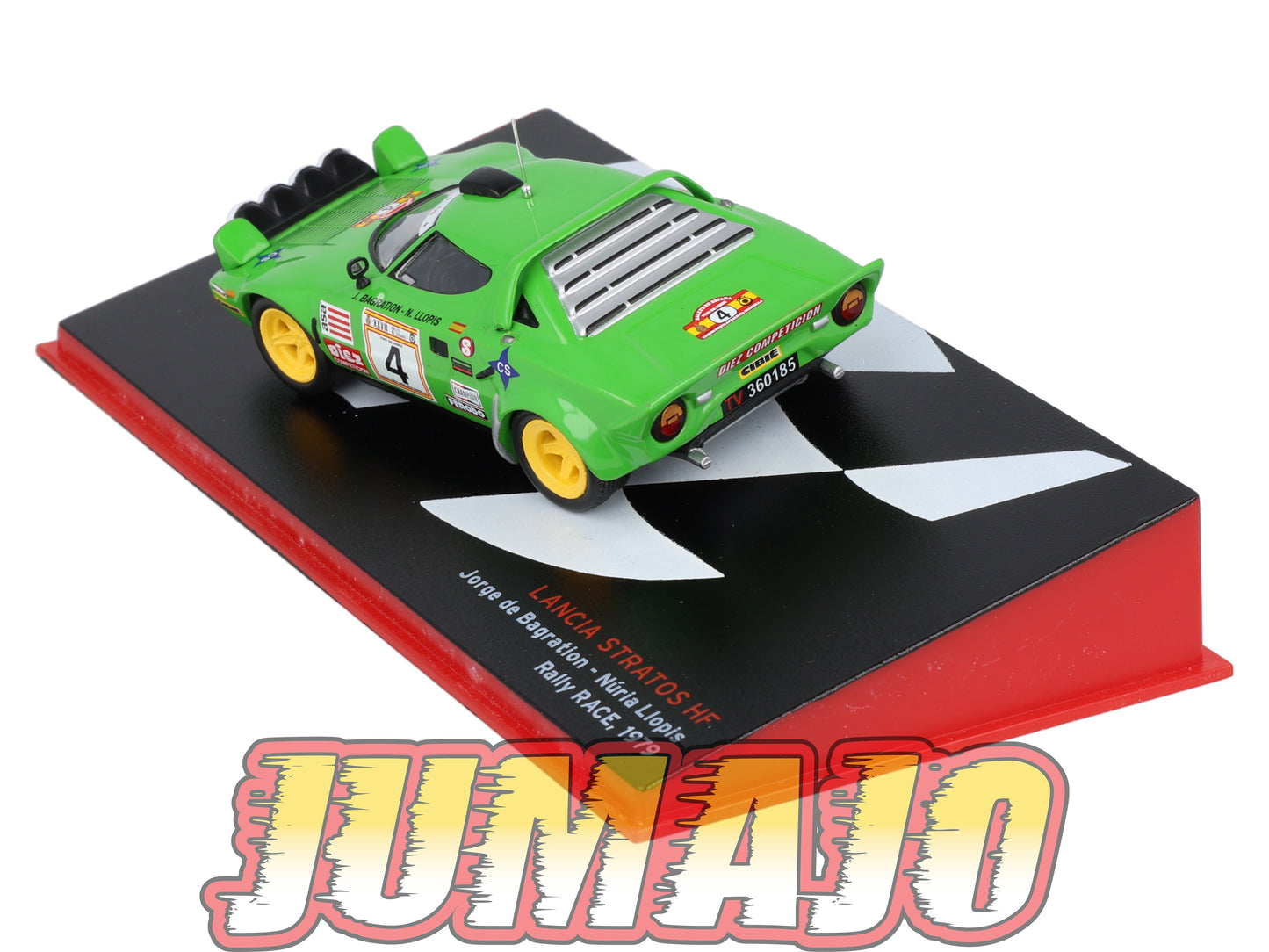 RSP23 Voiture Rallye Espagne 1/43 IXO Altaya : LANCIA Stratos HF 1979 #4 J.Bagration