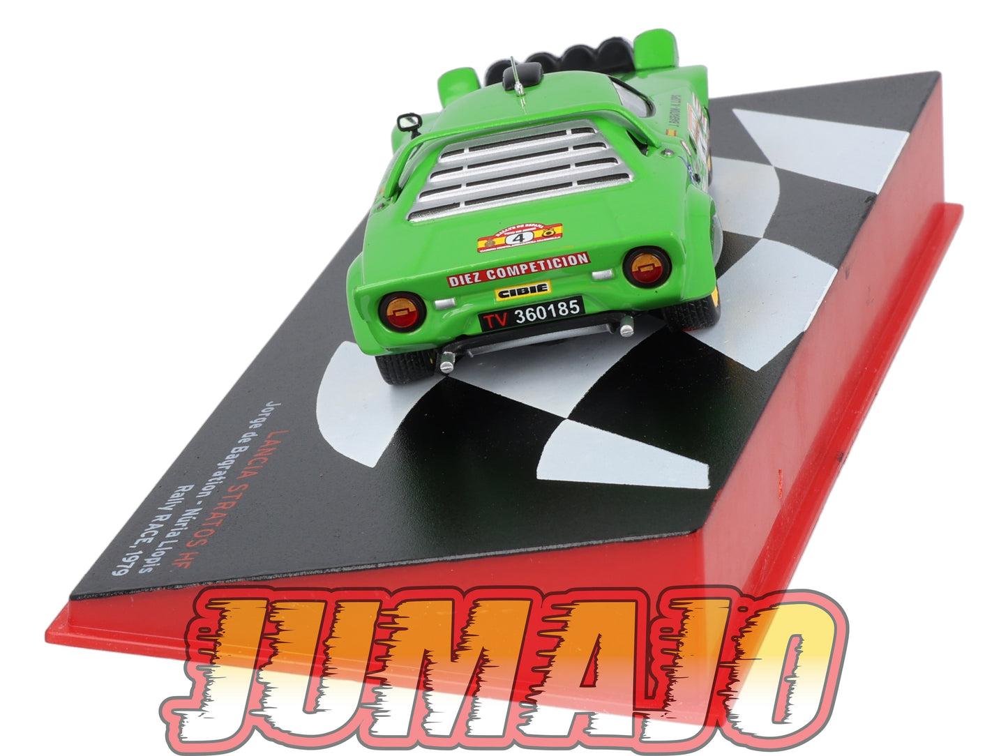 RSP23 Voiture Rallye Espagne 1/43 IXO Altaya : LANCIA Stratos HF 1979 #4 J.Bagration